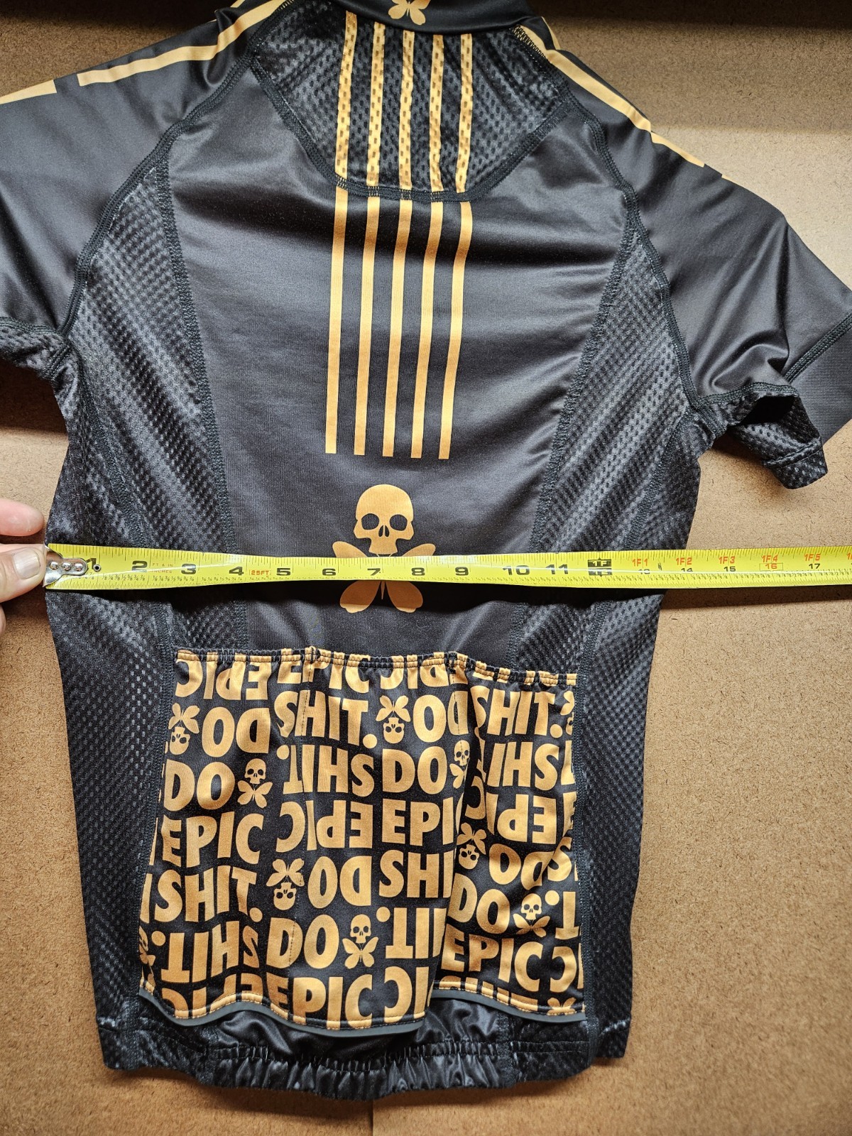 Betty Designs Cycling Jersey Womens “Do Epic Sh*t” Size XS Limited Edition