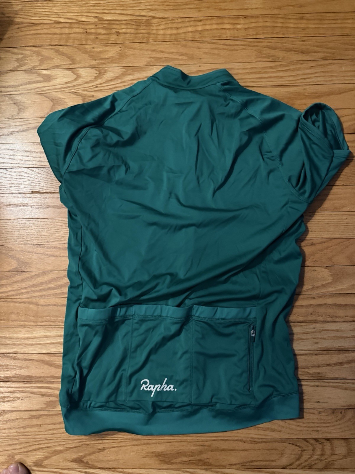 Rapha Cycling Core Jersey Men’s Size X-Large In Green/ White