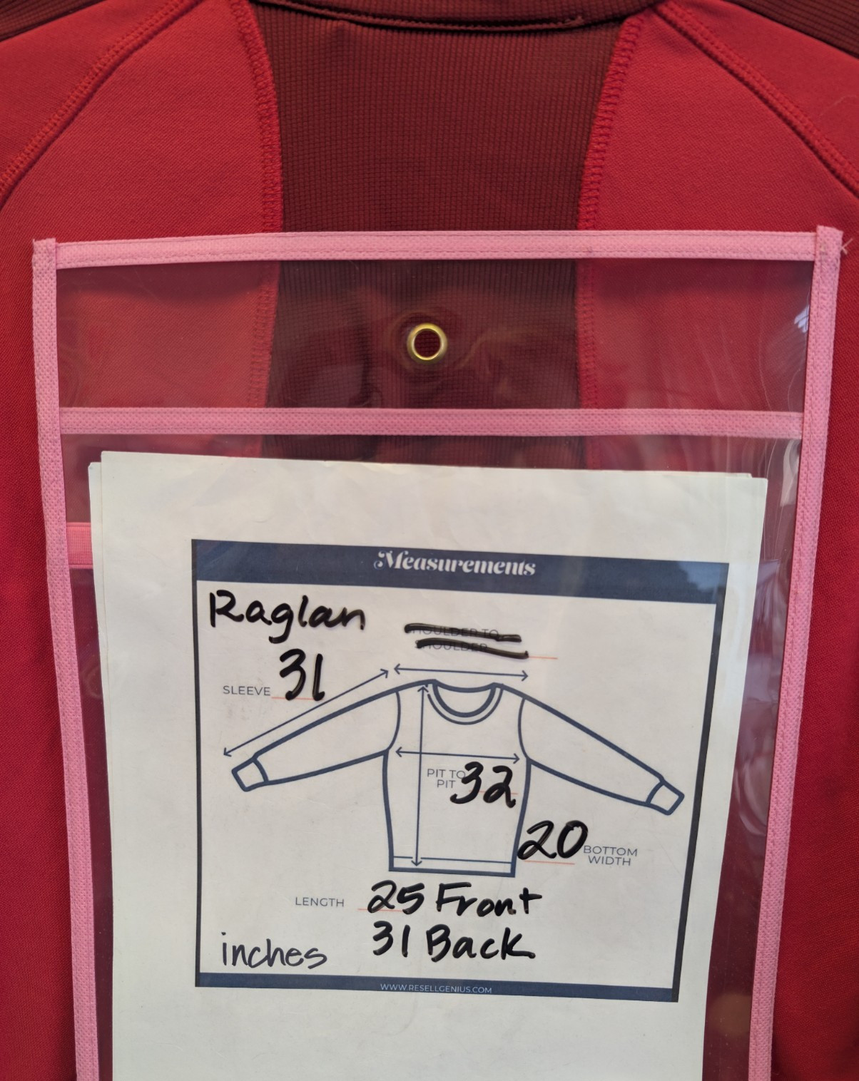 Pearl Izumi XL Cycling Long Sleeve ZipUp Red Back Pockets Performance