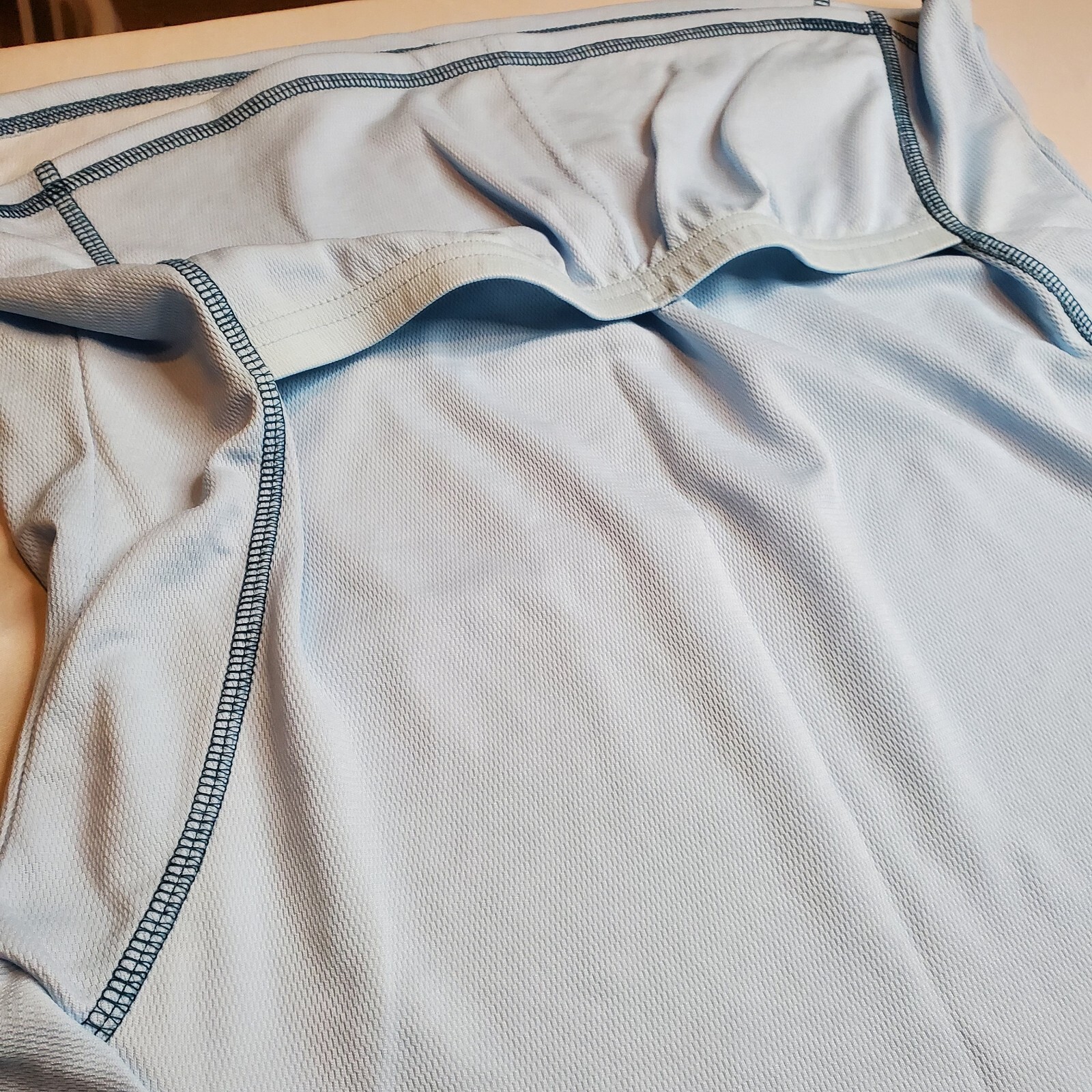VTG Canari Cylcing Jersey Shirt Back Pockets Blue Womens XL 18.5×21.5 Poly USA