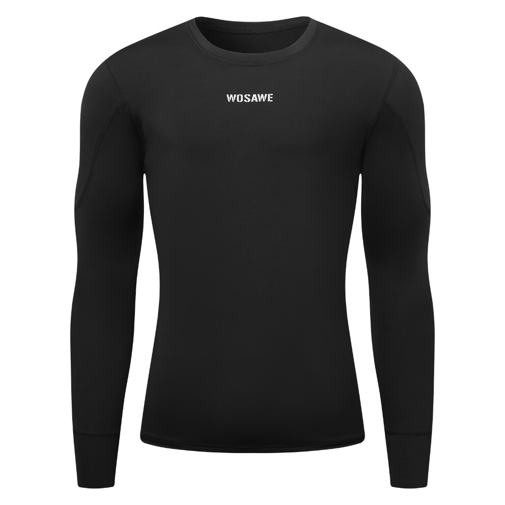 Skin Friendly Long Sleeve Baselayer Top for Cycling Running with Quick Dry
