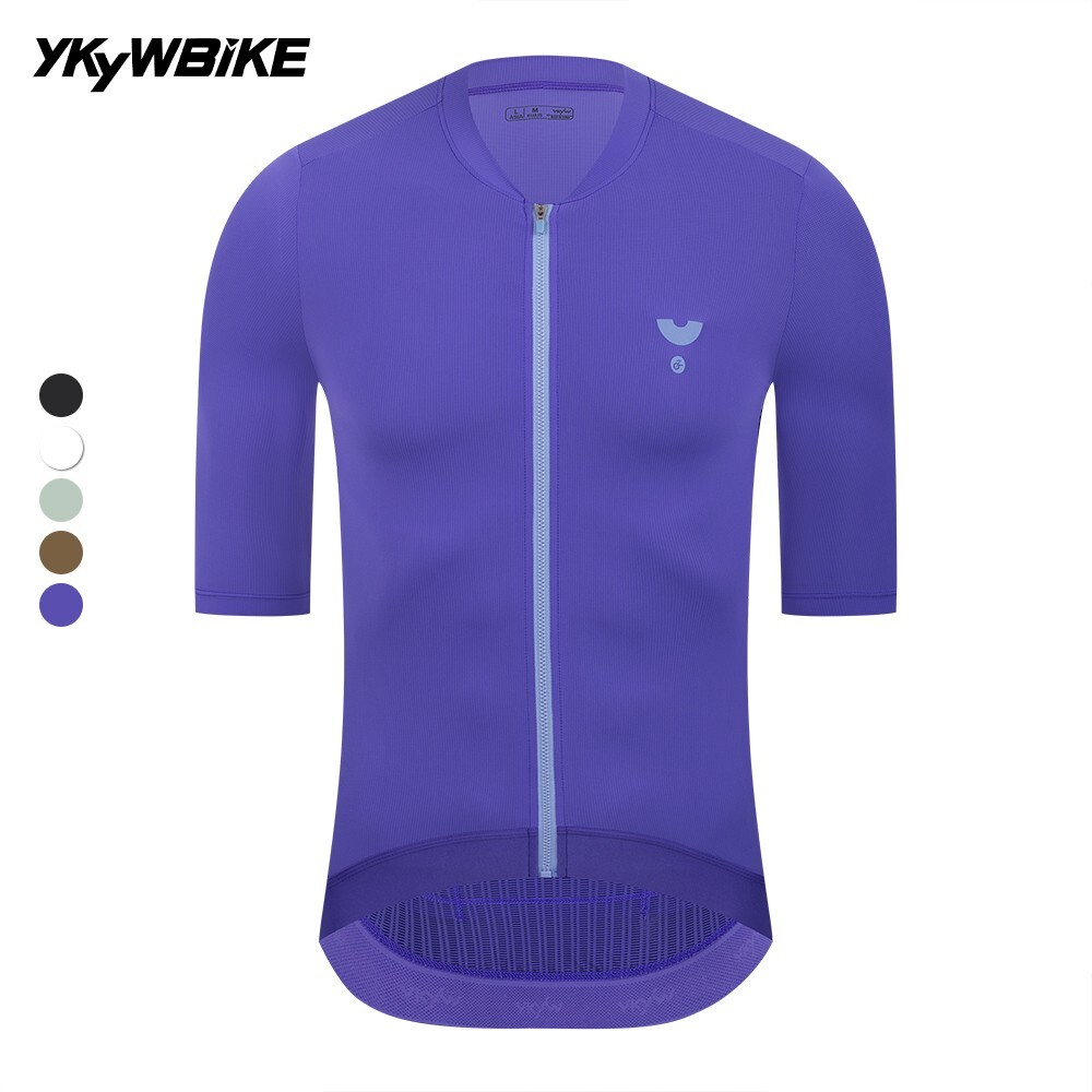 YKYWBIKE 2025 Cycling Jersey Men Summer Pro Team Bicycle Shirt Short Sleeve
