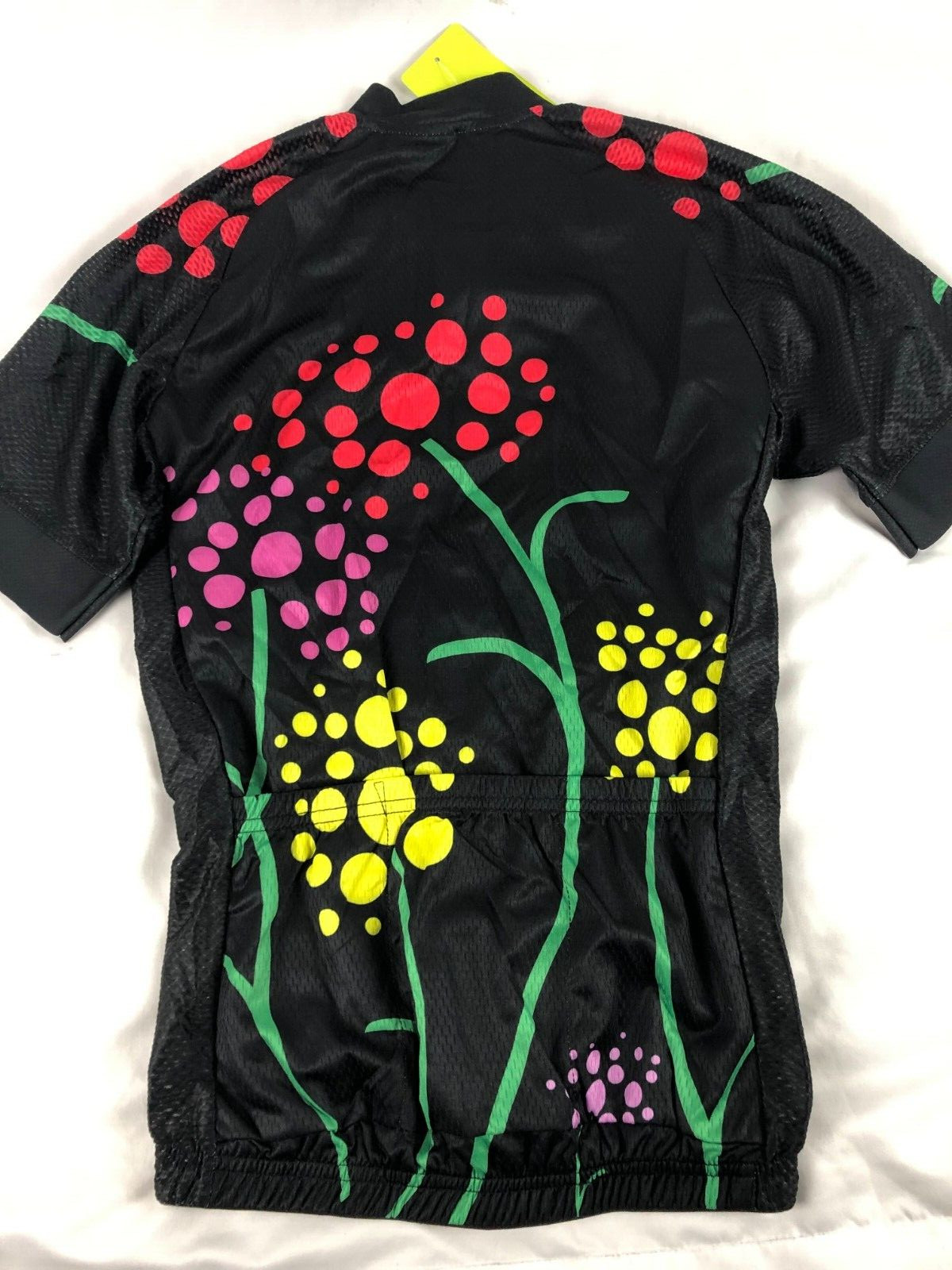 MW Women’s Cycling Jersey SIZE XL Black & Floral