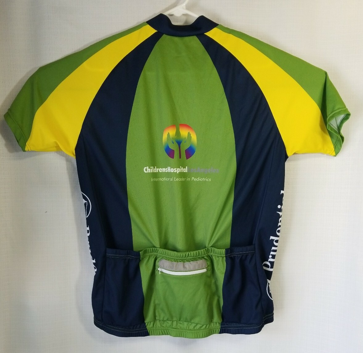 Cycling Bike Jersey, Generic, Size XL, Green and Black, SS, Children’s Hospital