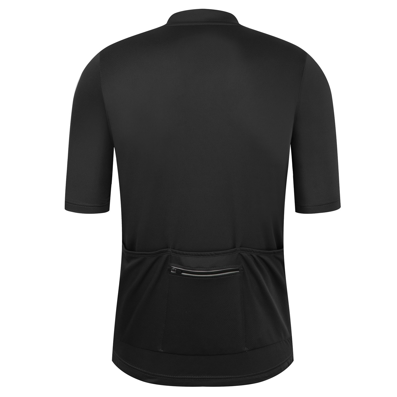Men’s Cycling Jersey Short Sleeves Bike Jersey 1/3 Zipper Solid Color Club Fi…