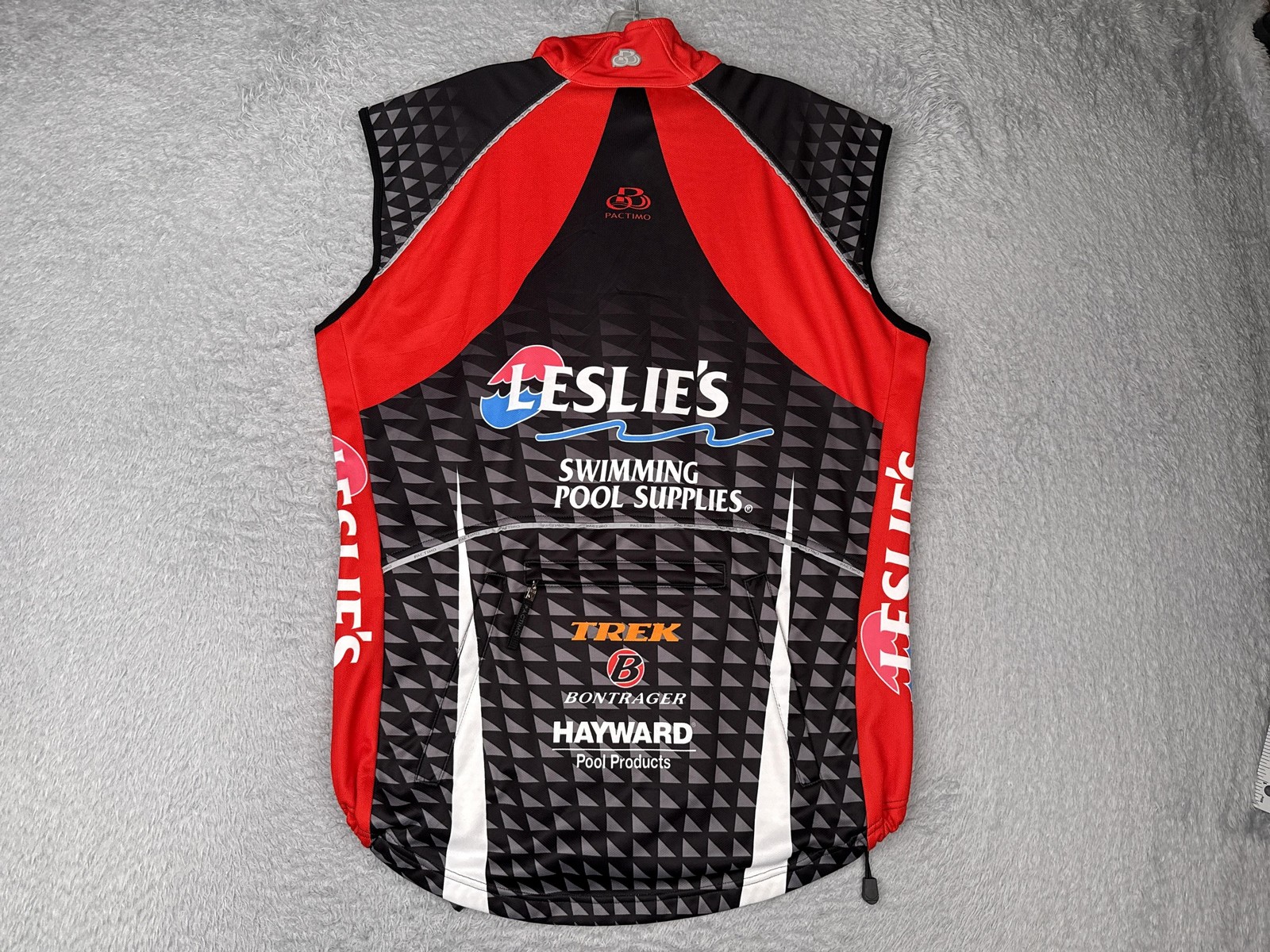 Pactimo Cycling Vest Mens 3XL Wind WARM Sleeveless Full Zip Leslies Pool