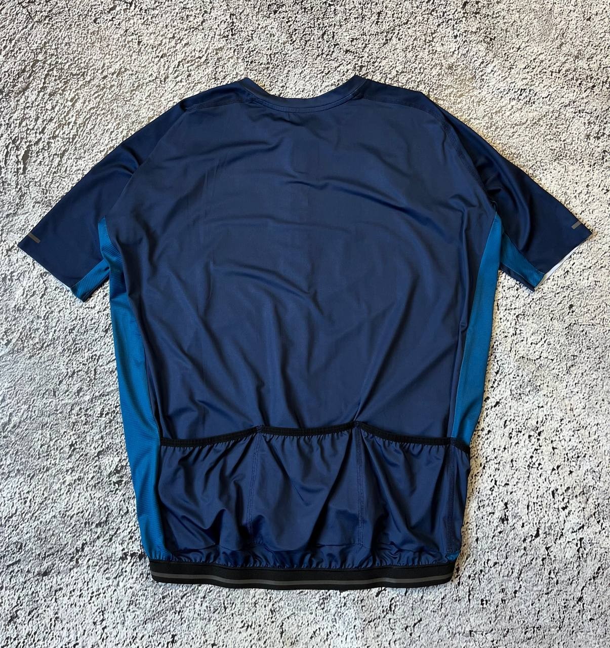 Oakley Performance Fit Cycling Jersey Full Zip Blue Men’s 2XL