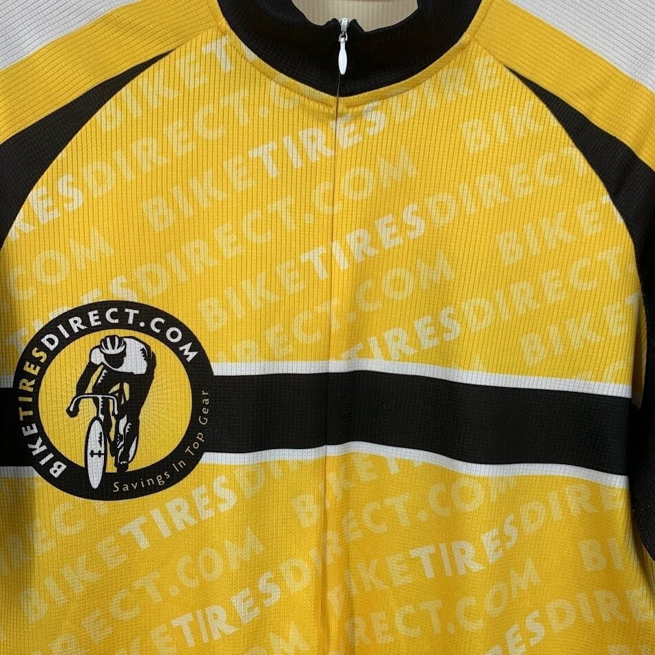 Louis Garneau Men’s 1/2 Zip Bike Tires Direct Short Sleeve Cycling Jersey Sz XL