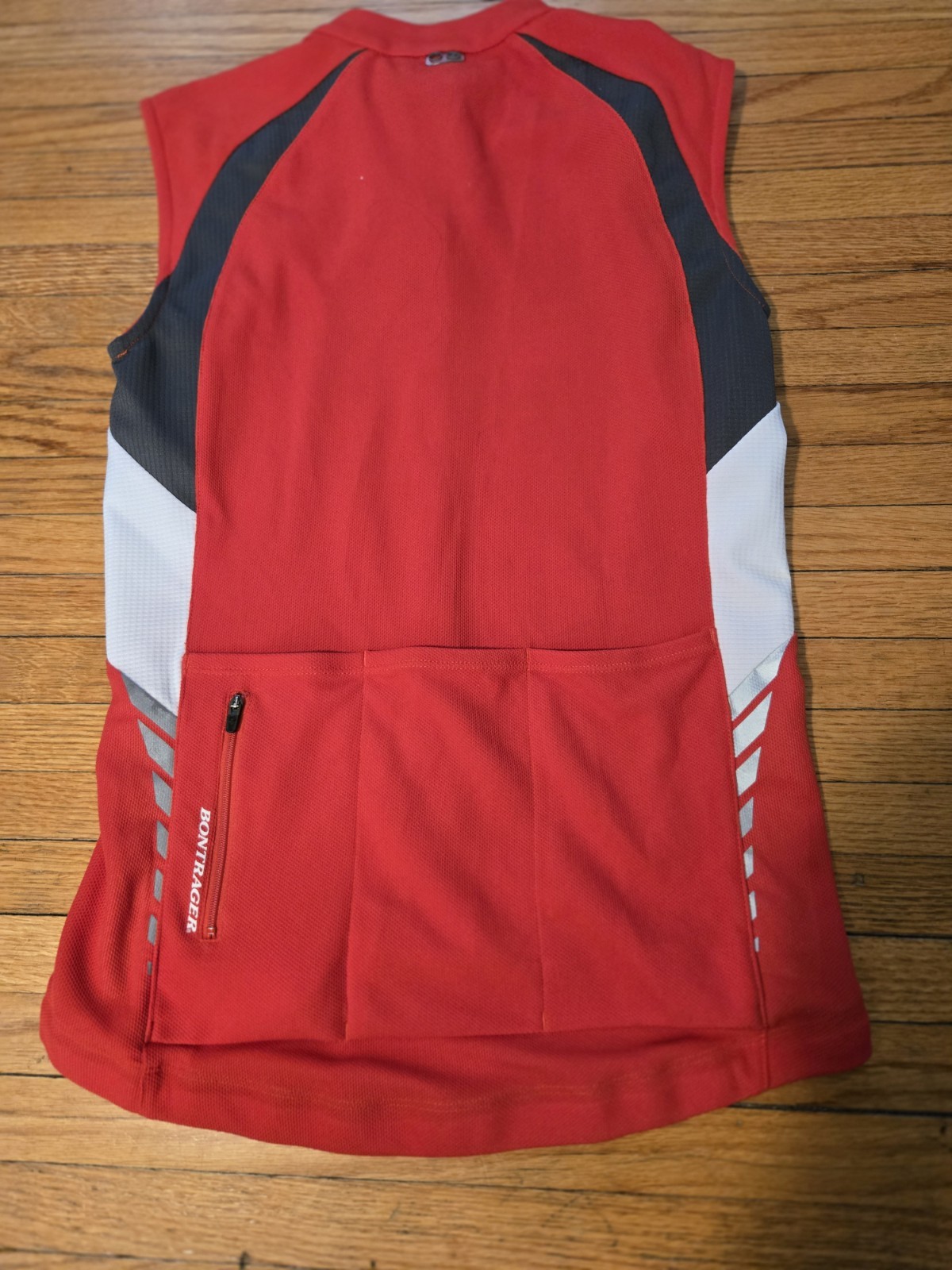 Bontrager Full Zip Cycling Jersey Kit Men M Vintage Sleeveless Race Cycle Bike