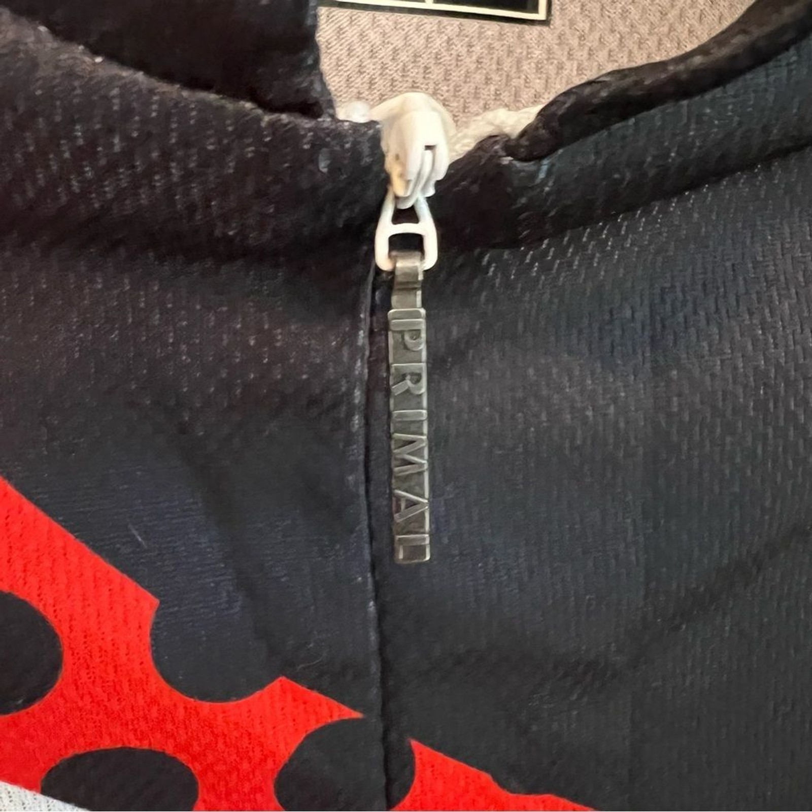 Black and Red Primal Cycling Jersey L