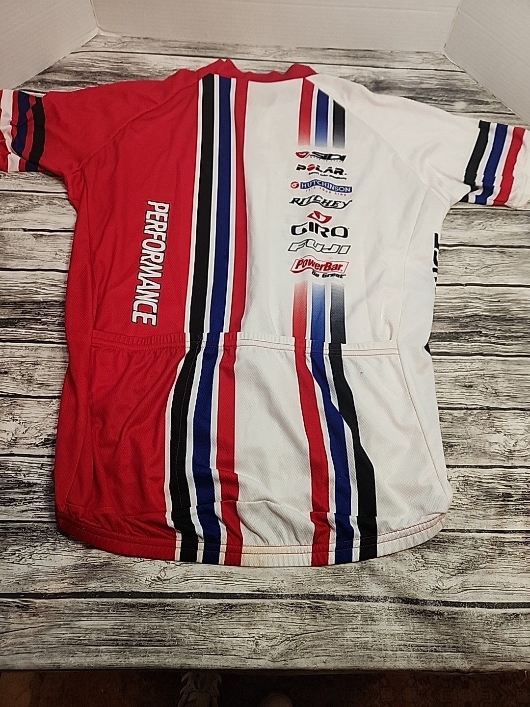 Performance Cycling Jersey Men (L) Half-Zip Short Sleeve Regular Pullover Bike