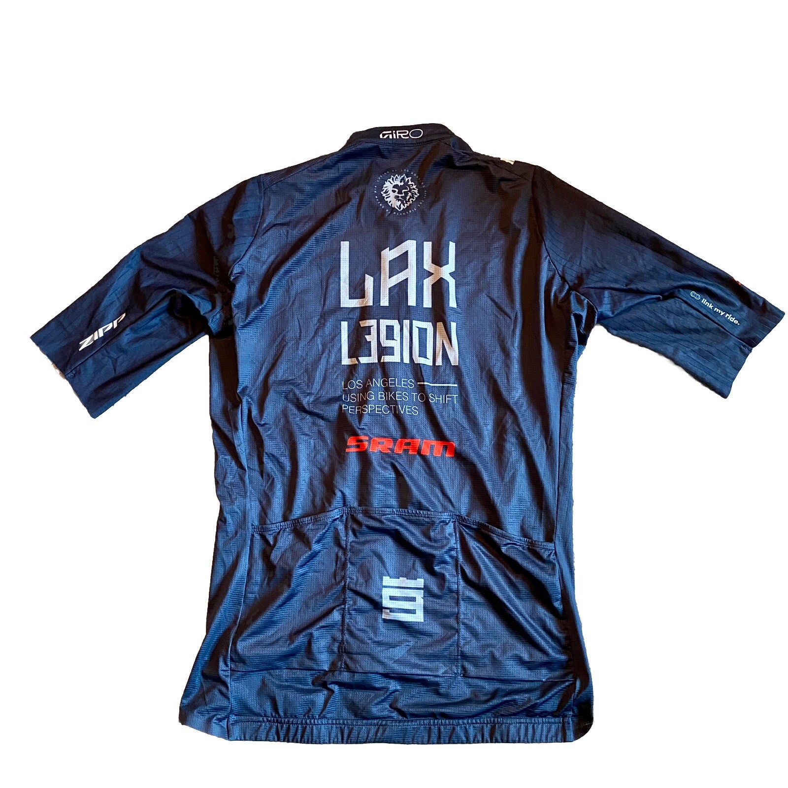 Women’s 2024 WRDEVO L39ION Pre Season Aero SS Cycling Race Jersey, Navy, Small
