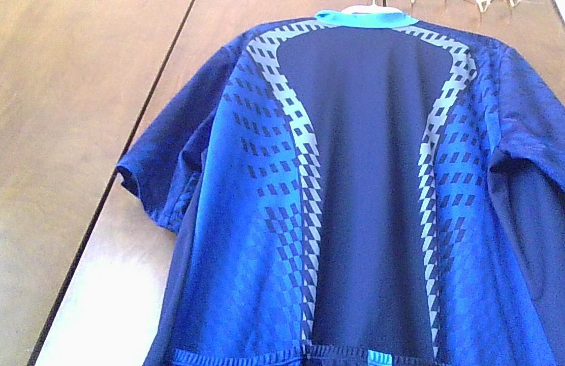 Aerotech Designs Power Tread 3XL Cycling Jersey Zip Elastic Hem 3-Poc SSlv Flaws