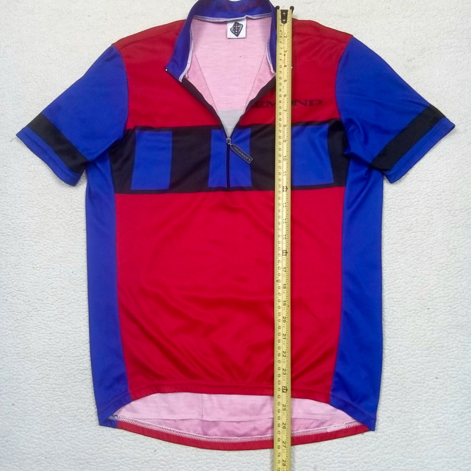 RARE VTG Greg LeMond Signature Print “Legendary” Cycling Jersey by Lemond fits M