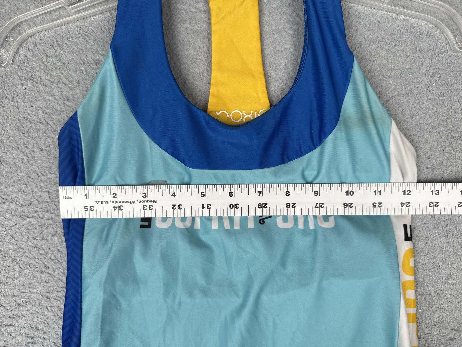 Moxie Cycling Jersey Womens X-Small Blue Tank Esprit De She Pockets Race Bike