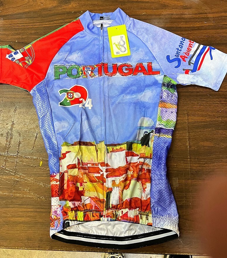 Santana Adventures XXS Cycling Jersey Brand New – Portugal Duoro River NWT 2XS