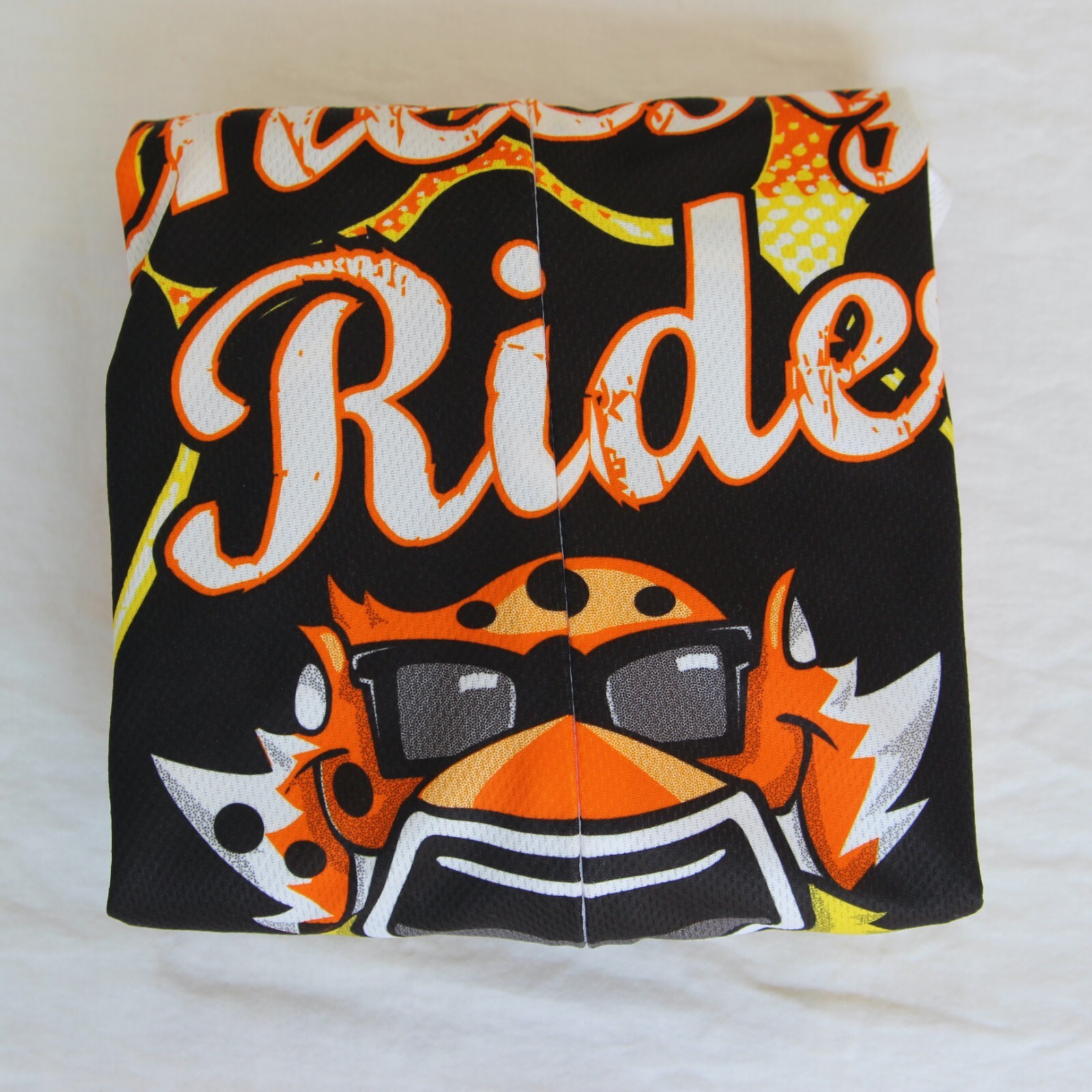 VOmax Cheesy Riders Bicycle Jersey Mens L Chester Cheetah Cheetohs MS 150 Tour