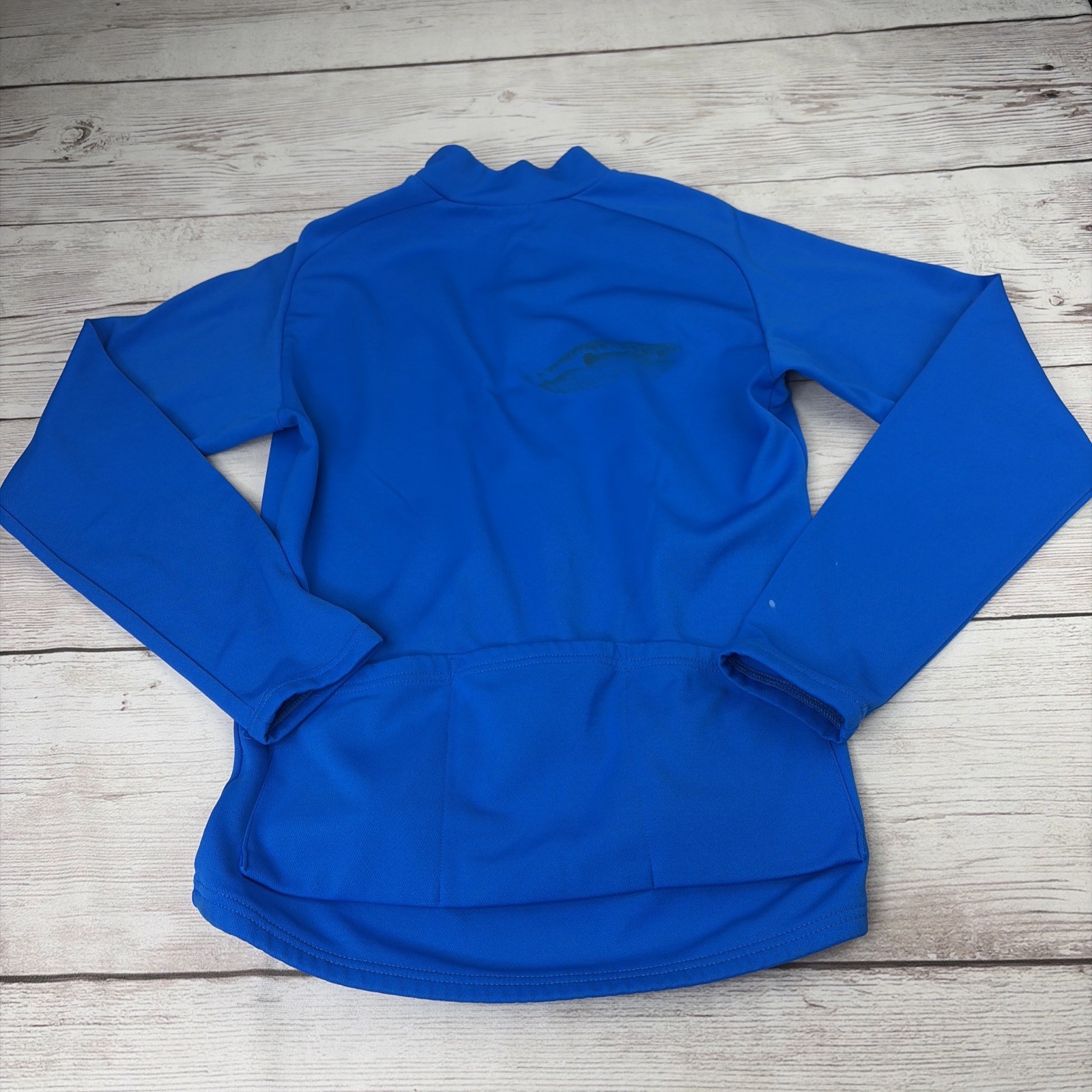 Pearl Izumi Jersey Men’s M Blue Cycling Long Sleeve 1/4 Zip Bike Technical Wear