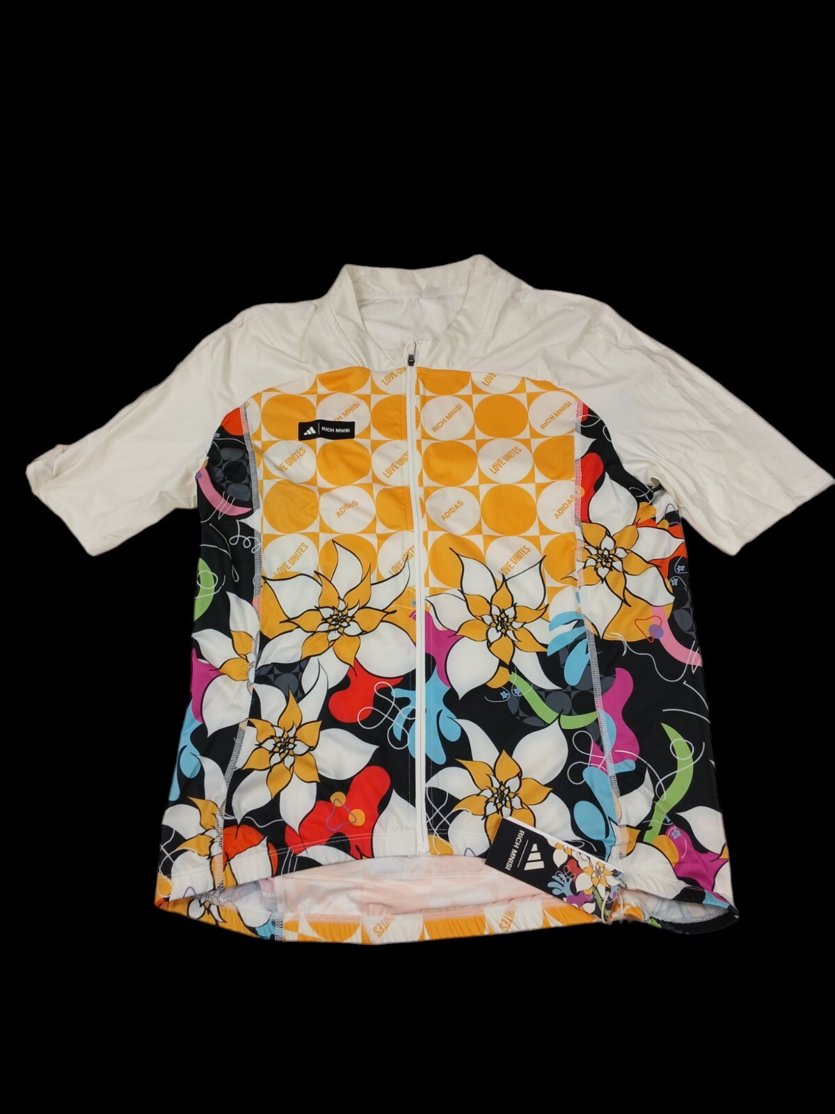 NEW Adidas Men’s Rich Mnisi x The Cycling Short Sleeve Jersey Men’s L