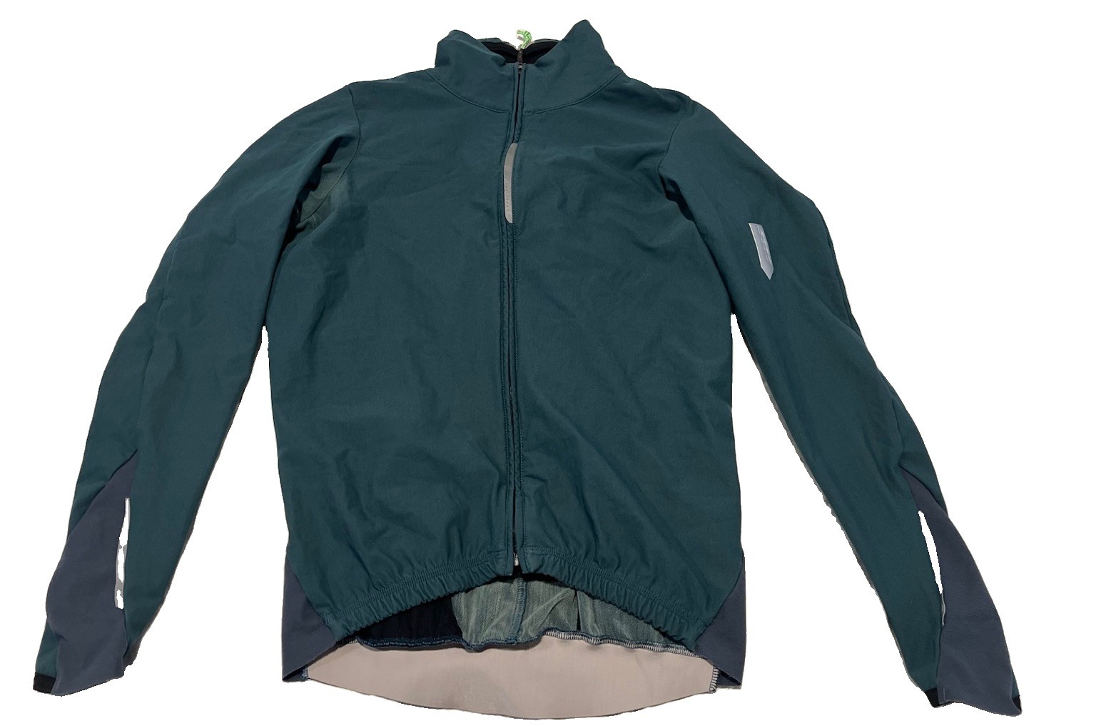 Q36.5 Men’s Green Long Sleeve Cycling Jersey Size S Cruise Equipment