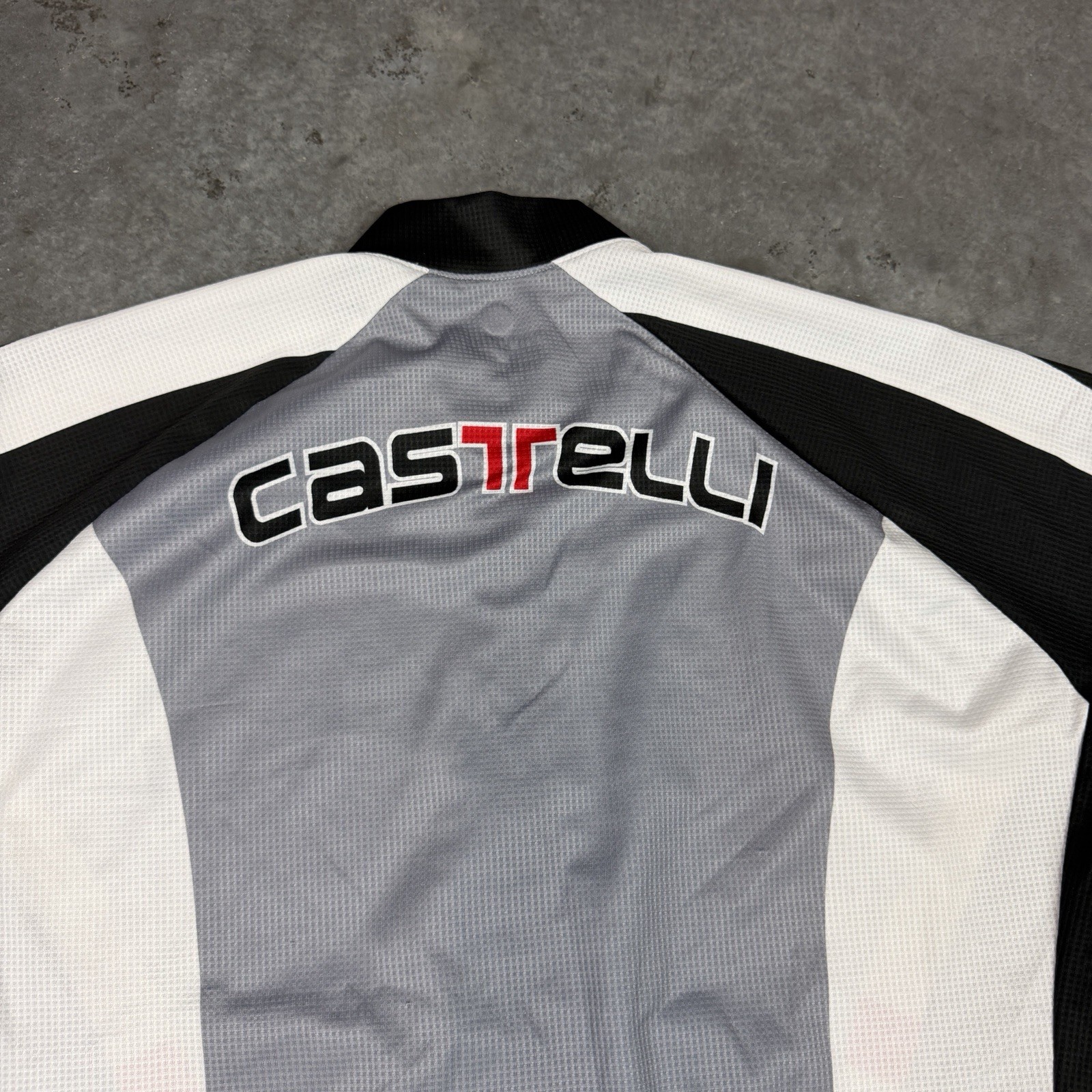 Castelli Cycling Jersey Mens Large Multicolored Half Zip Short Sleeve Preowned