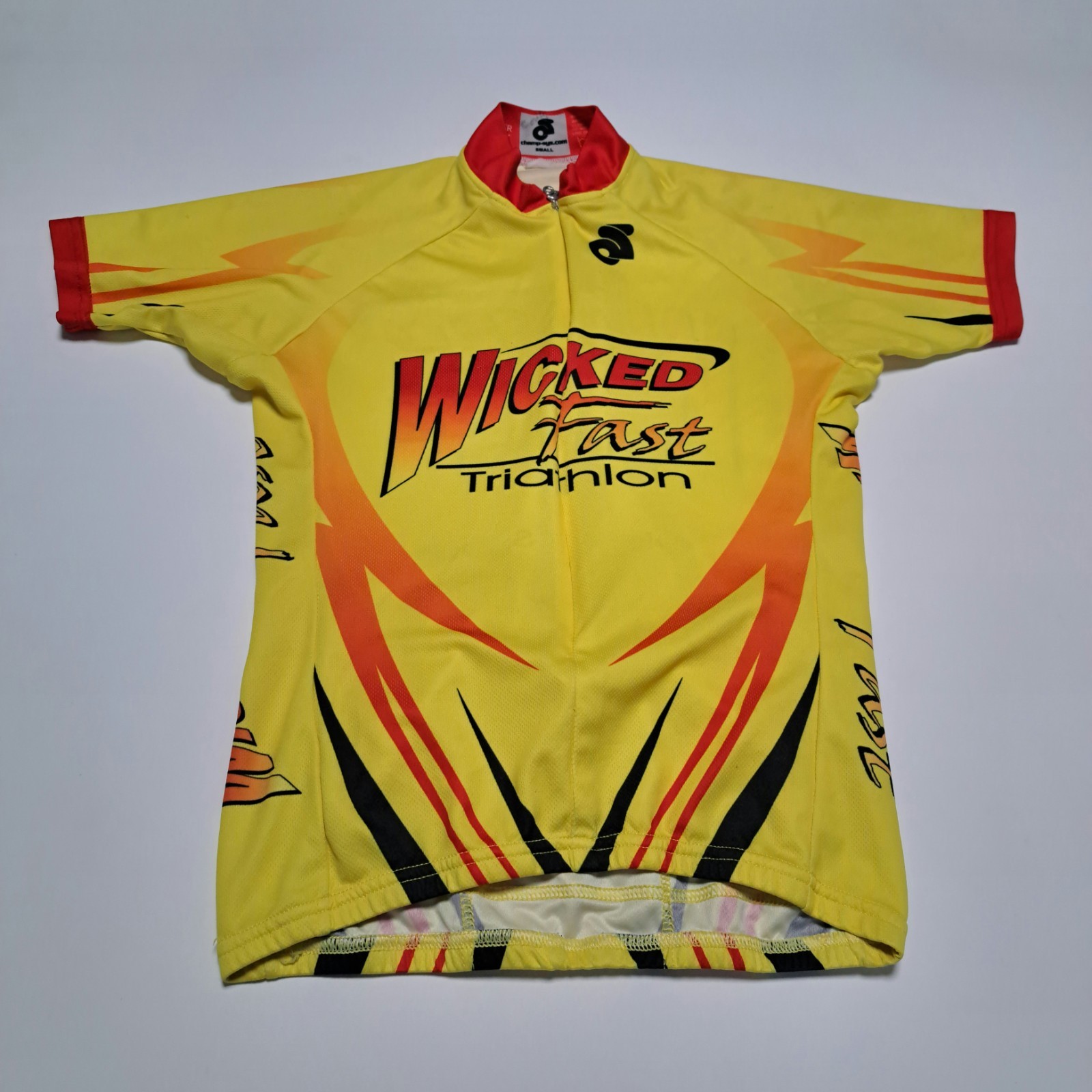 Champion System Women’s Small Yellow Cycling Biker Jersey