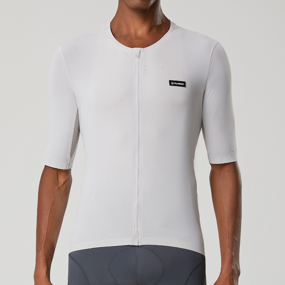 Men Summer Cycling Jersey Short Sleeve UPF50+ MTB BikeJersey activewear
