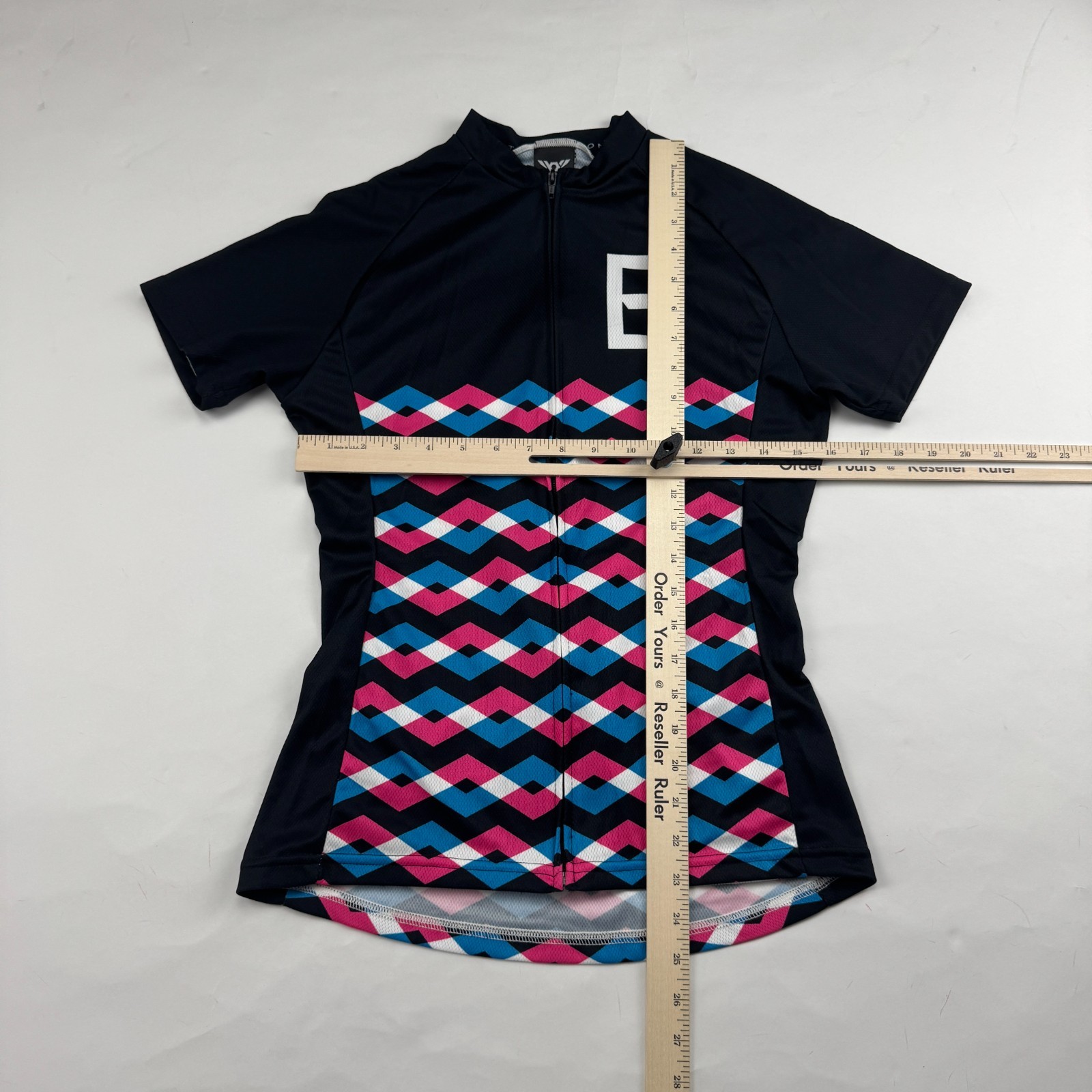Twin Six Club Raglan Airies Micro Mesh Full Zip Cycling Jersey Short Sleeve Sz M