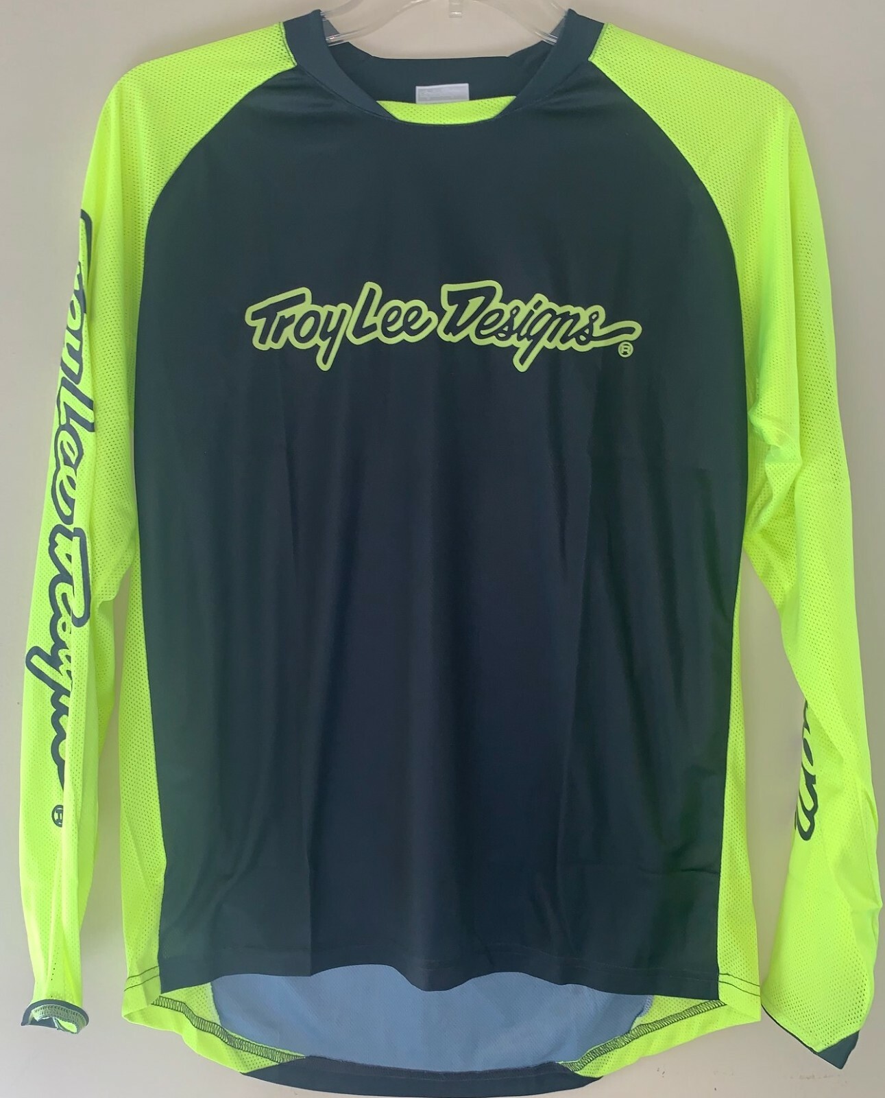 Troy Lee Designs TLD Sprint Jersey Signature Black/Bright Yellow Men’s Medium M