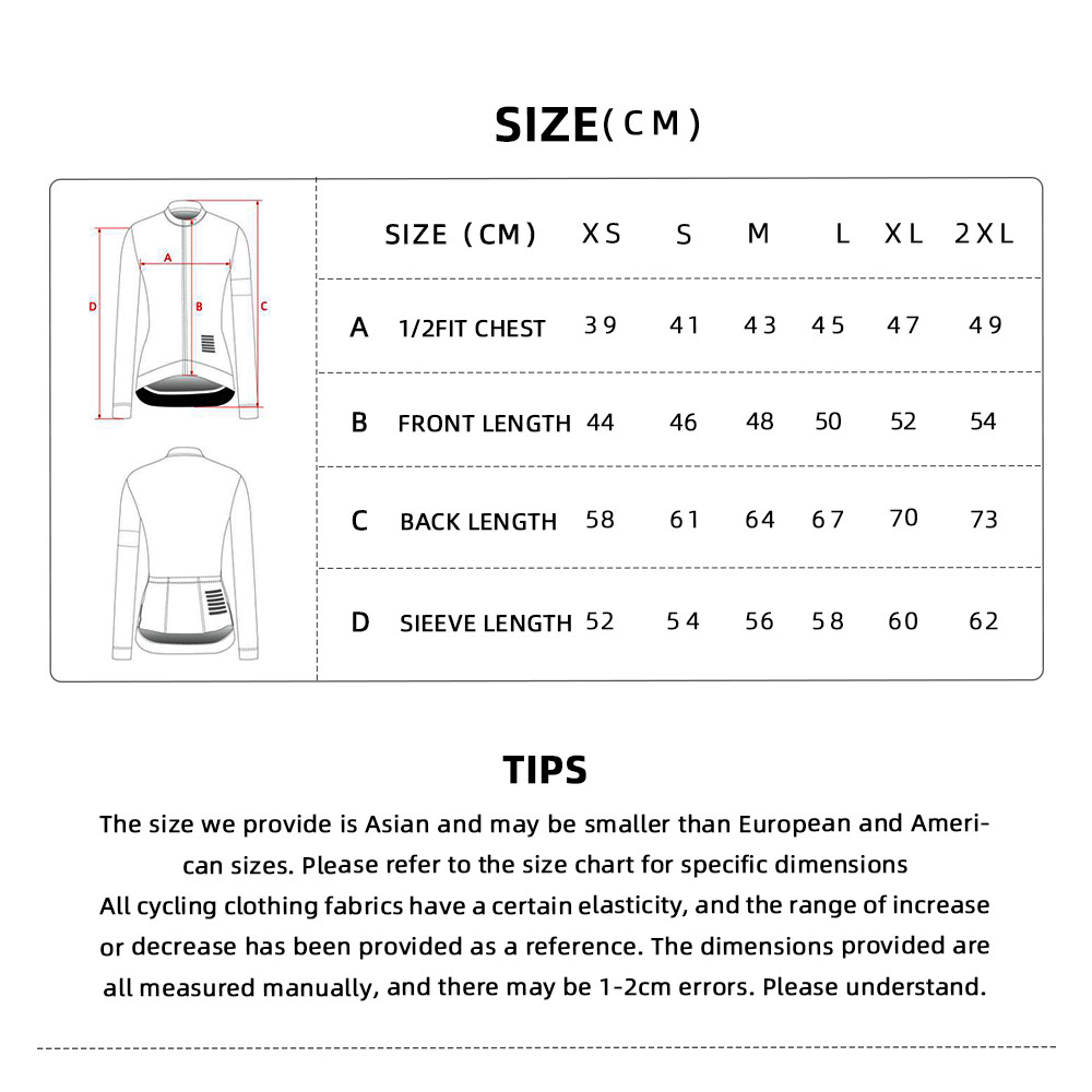 Women Cycling Thermal Fleece Jersey Winter Long Sleeve Bike Shirt Racing Clothes