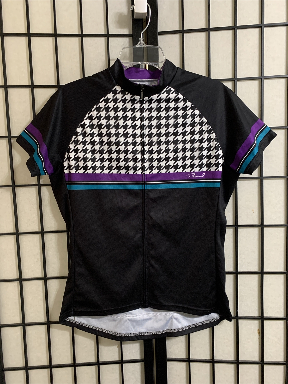Primal Short Sleeve Womens Cycling Jersey ~ Size Large ~ Full Zipper