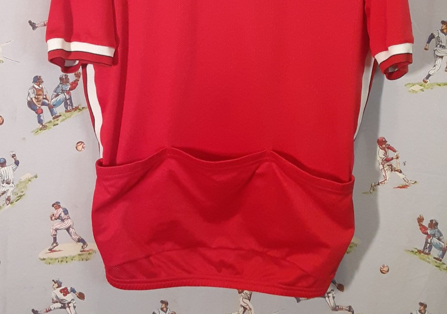 👀 Pearl iZUMi Mesh Jersey Men’s Large Red 1/2 Zip Short Sleeve Lightweight Mesh
