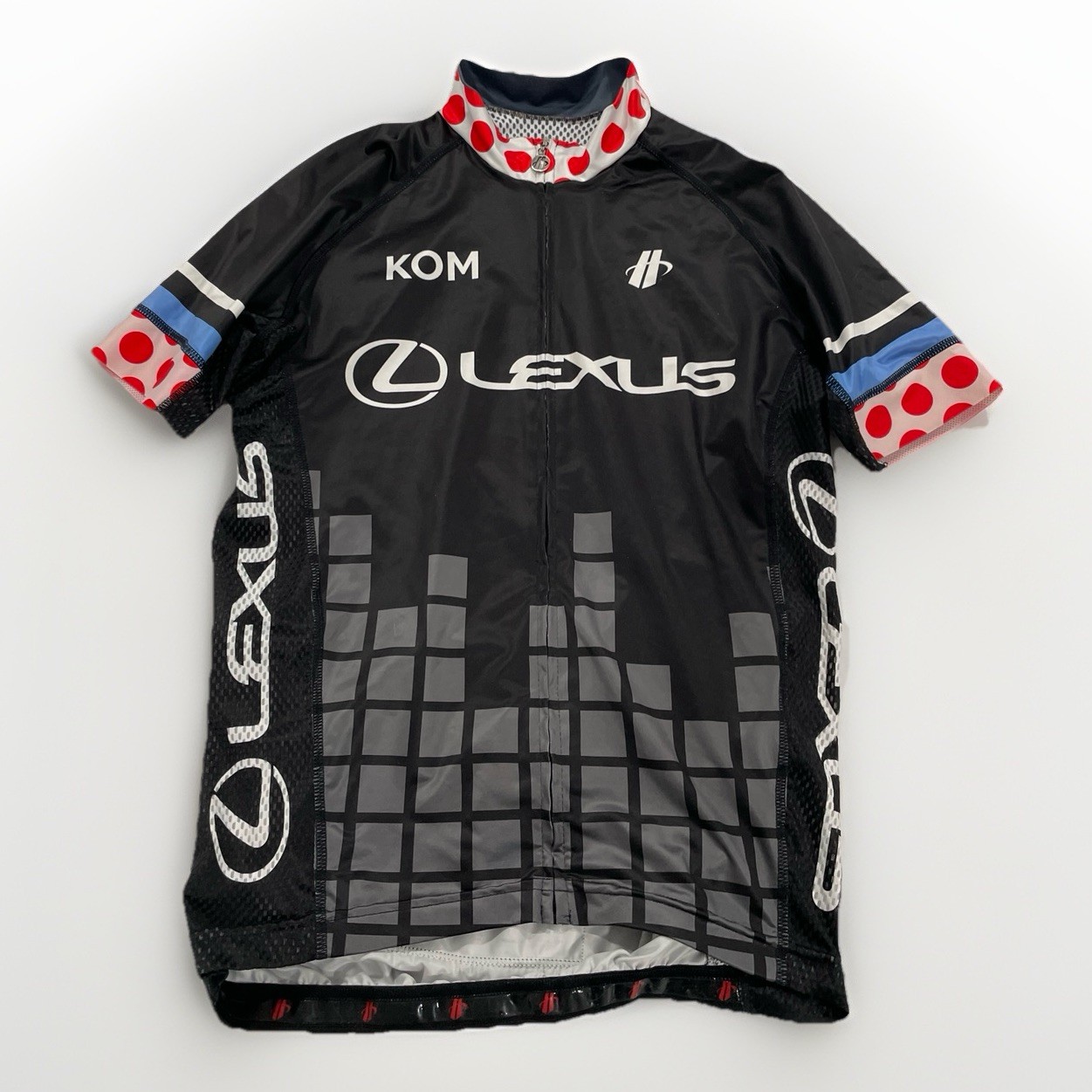 Hincapie Lexus KOM 2016 Gran Fondo Cycling Jersey Men’s Small Black