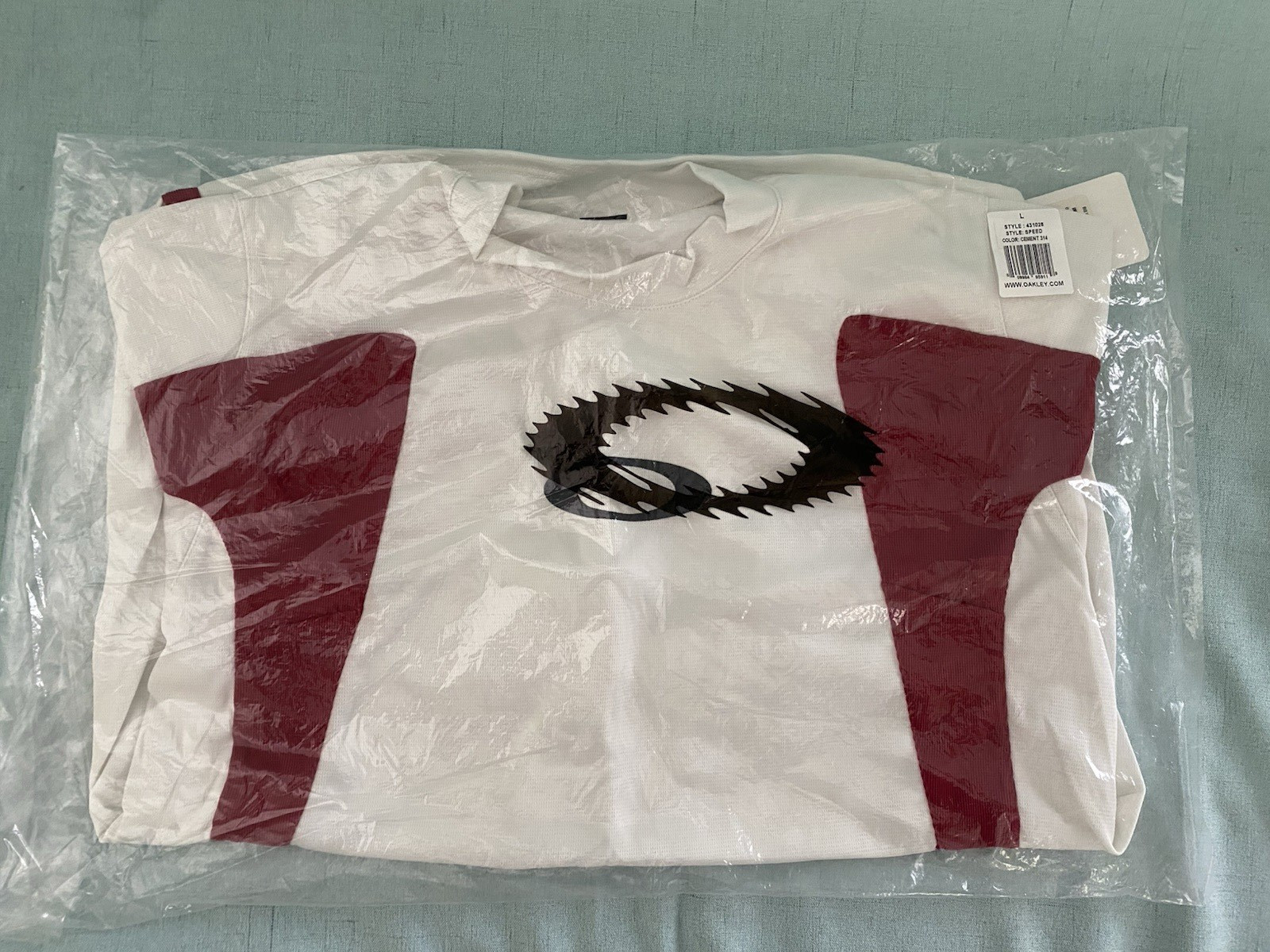 RARE Oakley SPEED Short Sleeve MTB Jersey Sz L NEW/NOS Y2K ERA, Oakley Bike Tool