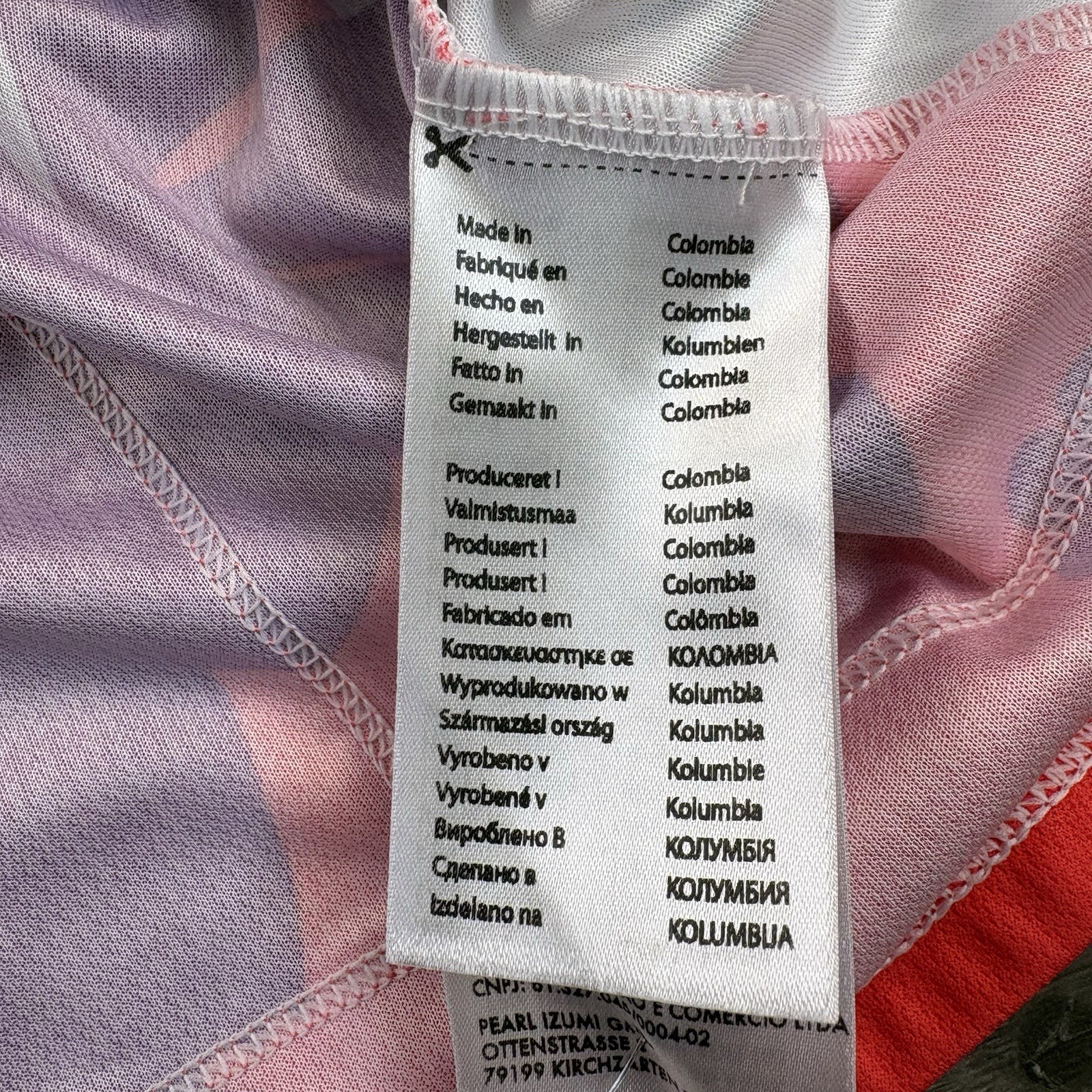 IP Pearl Izumi Womens Small Limited Select Series Bicycle Jersey Back Pocket