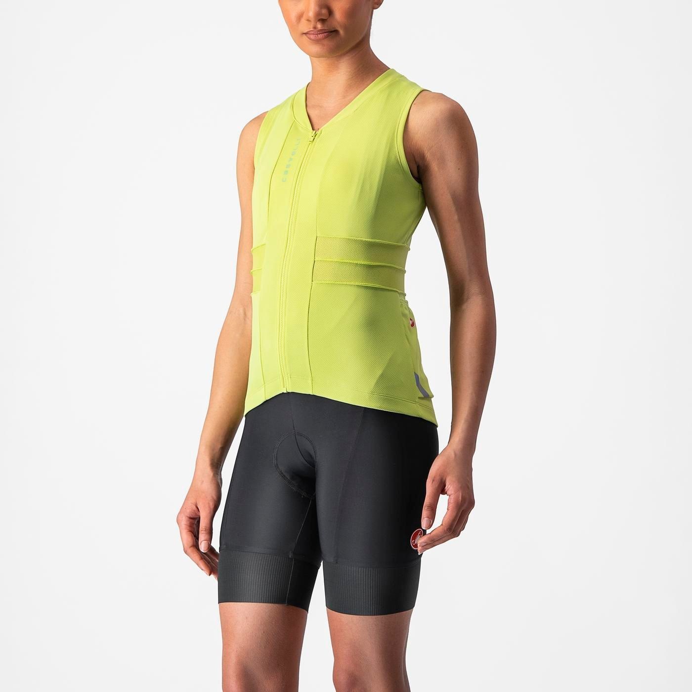CASTELLI ANIMA 4 WOMEN’S CYCLING JERSEY – SLEEVELESS BREATHABLE ROAD BIKE