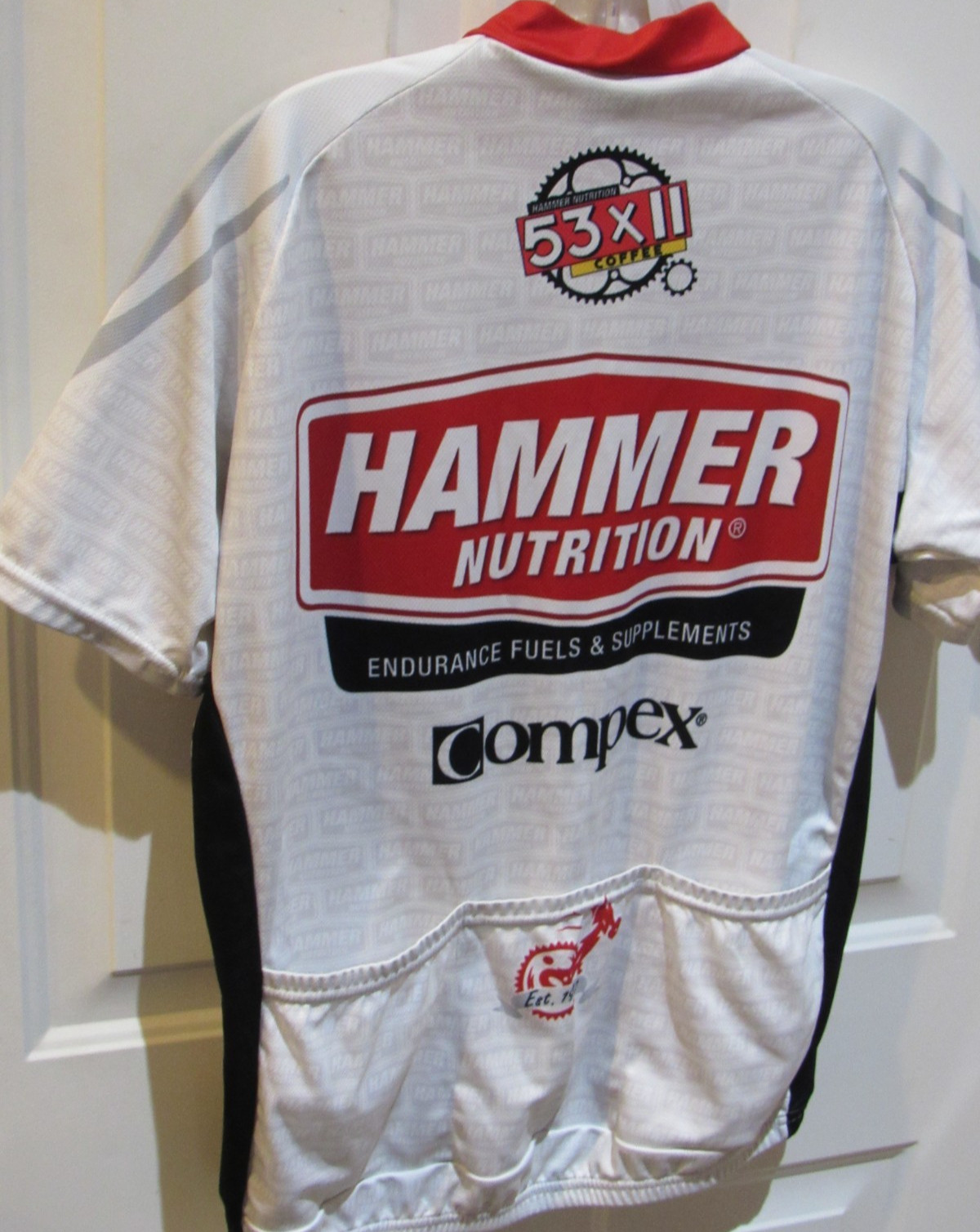 VOLER Cycling Jersey Hammer Nutrition men’s XL w/ 3 Back Pockets multi-color