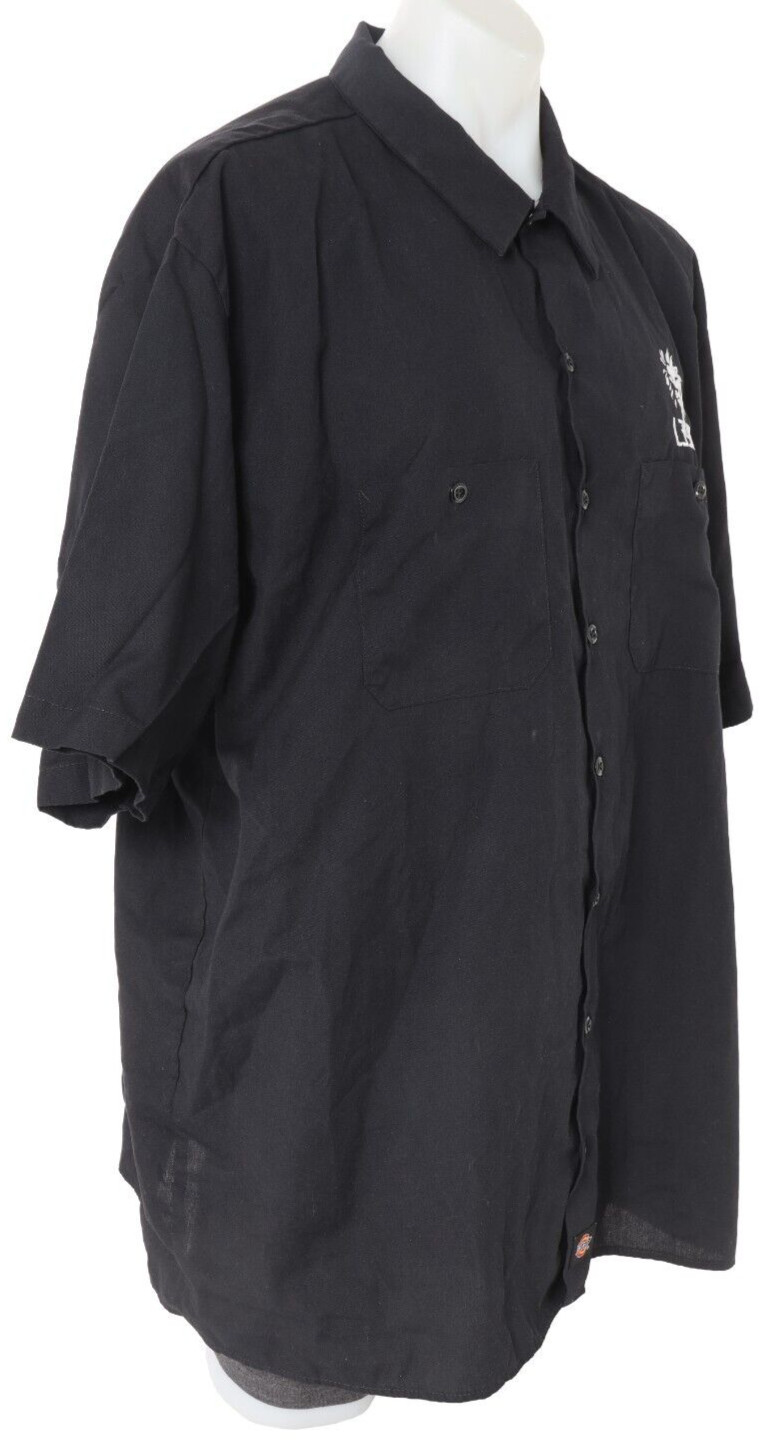 Dickies L39ION Pro Cycling Short Slv Mechanic Work Shirt Men 3XL Black Legion LA