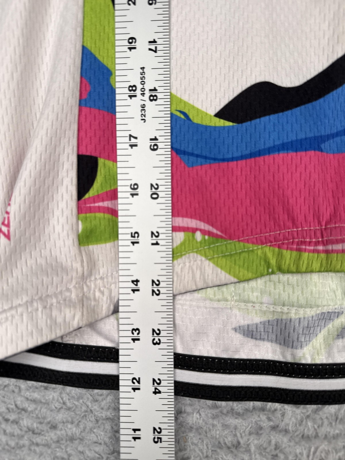 Zero Bike Cycling Jersey Womems Small Multicolor Full Zip Short Sleeve Pockets