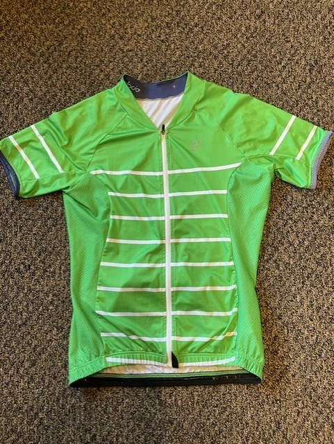Velocio Mens Full Zip Short Sleeve Cycling Jersey Size Medium. Pre-owned.