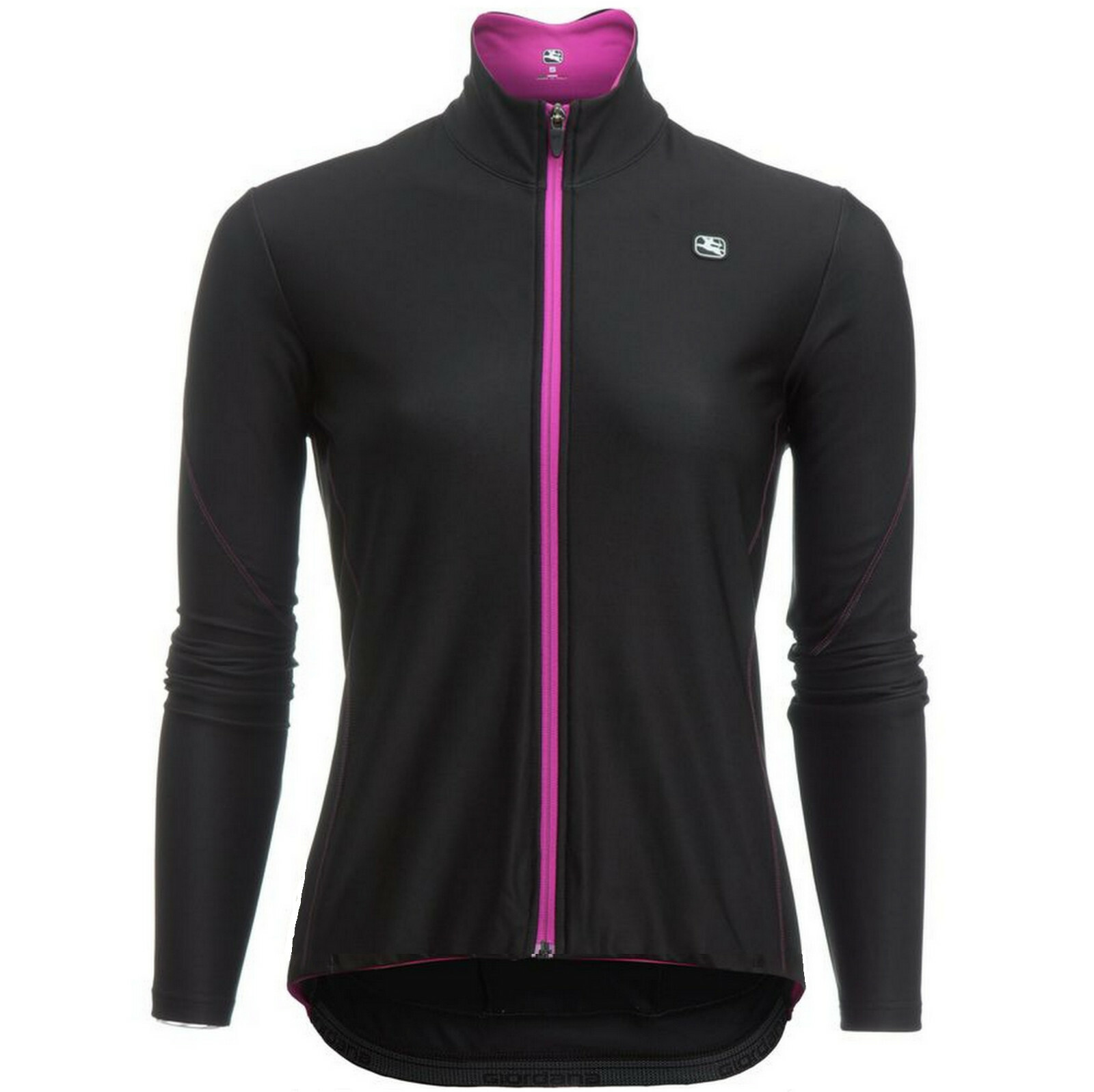 GIORDANA Fusion MIDWEIGHT Stretch FULL ZIP Bike CYCLING JERSEY Womens size SMALL