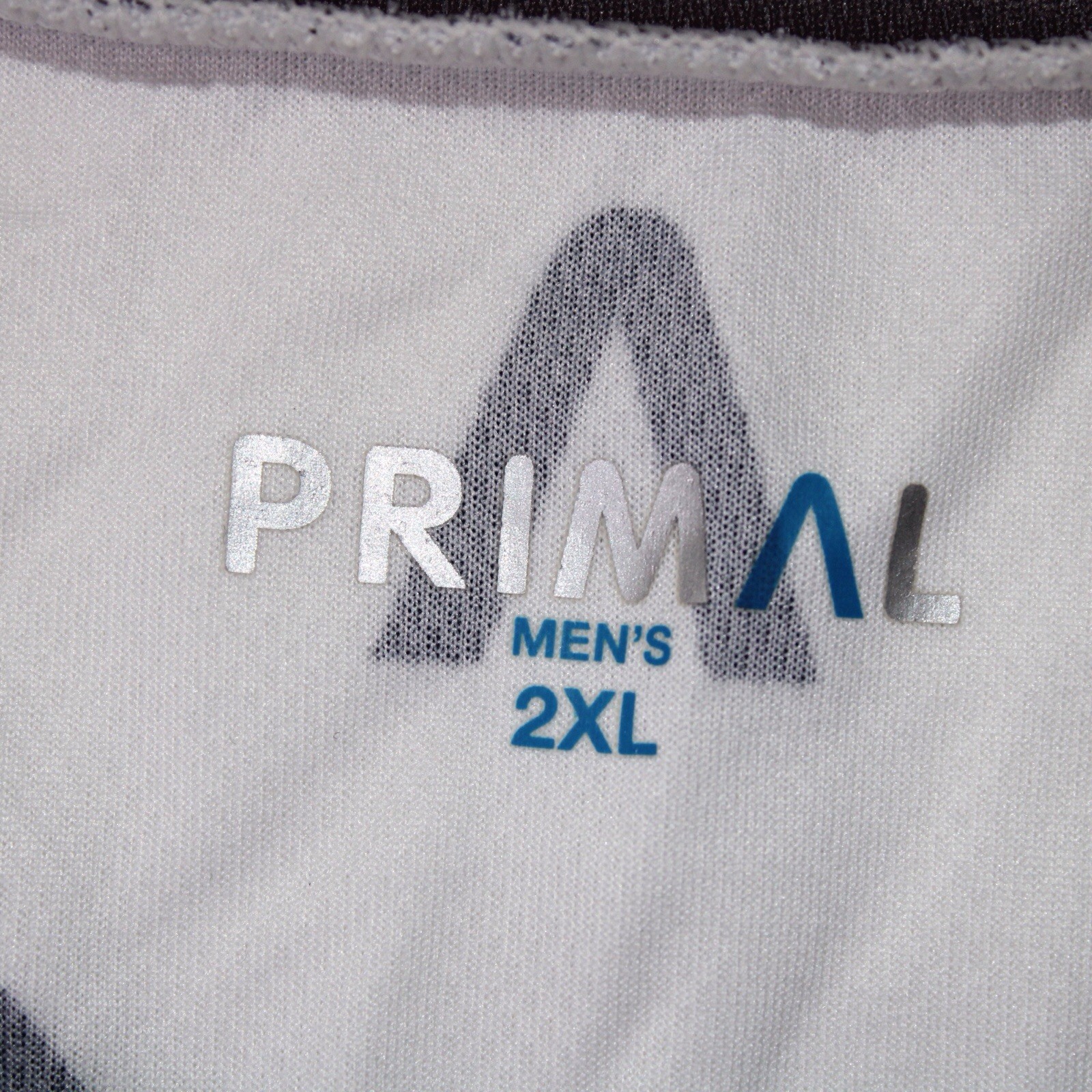 Primal Mens Race Cut Cycling Jersey XXL Multicolor Biking Full Graphics Stretch