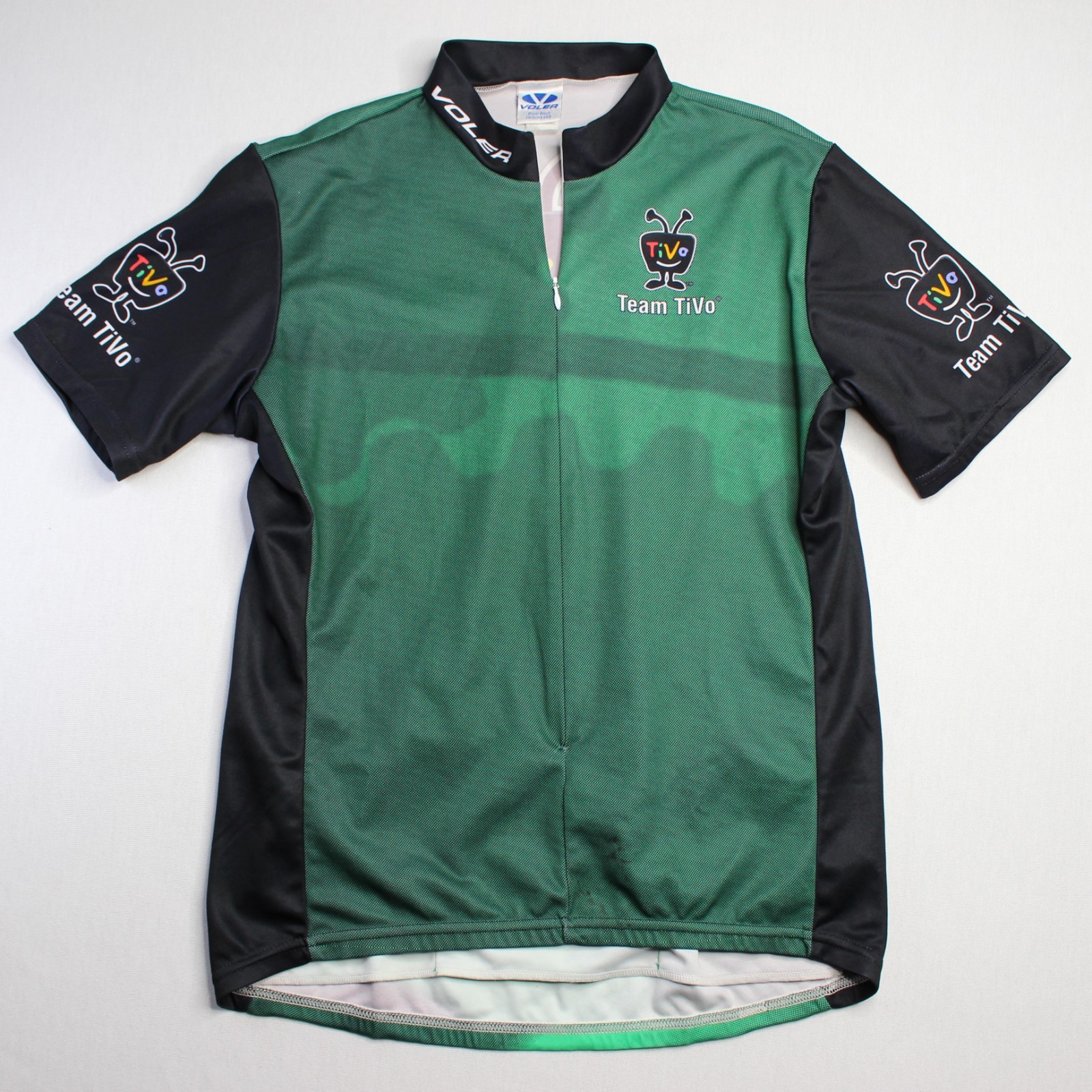 Vintage Y2K Voler Cycling Jersey Team TiVo Mens XL READ Green Black