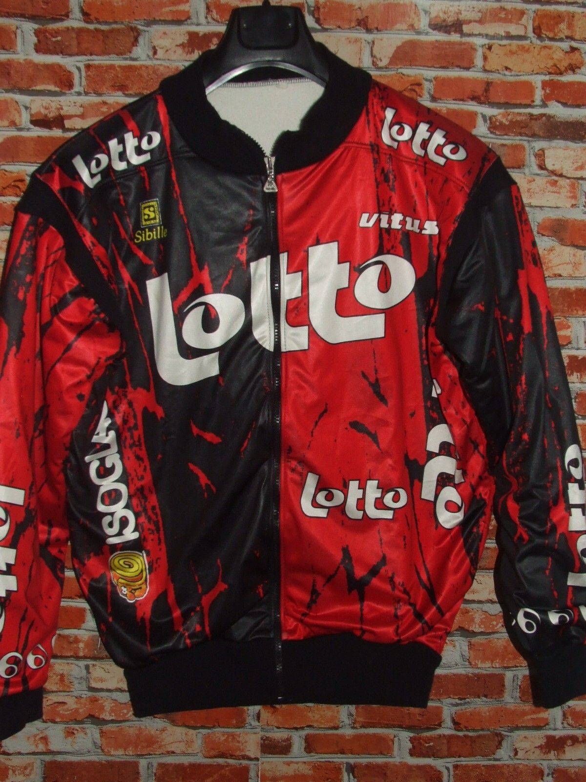 Lot Of Sibille Bike Jersey Jacket Cycling Synthetic Fleece Size L