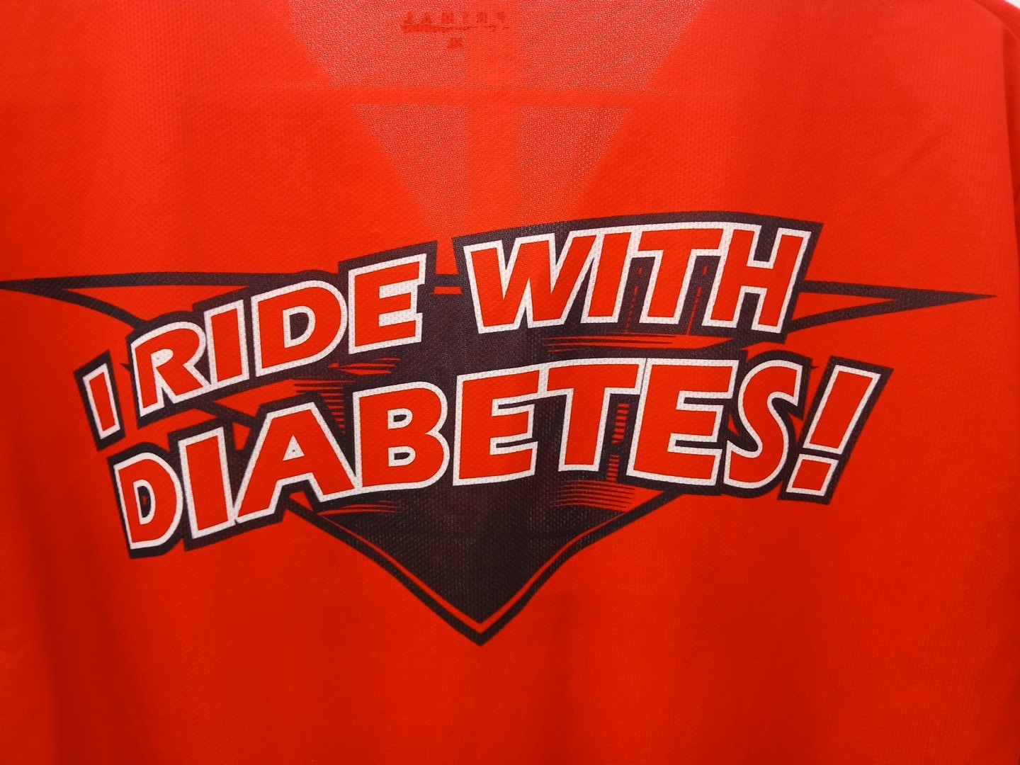 Primal Cycling Jersey Mens XL Red Rider American Diabetes Full Zip Athletic