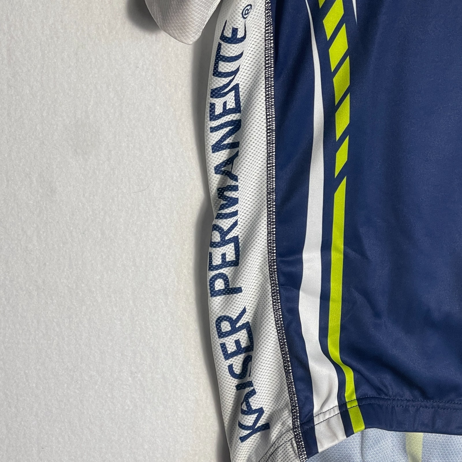 NWT Jakroo Mens Cycling Shirt Kaiser Race Blue Breathable Fitted Stretch Sz Med