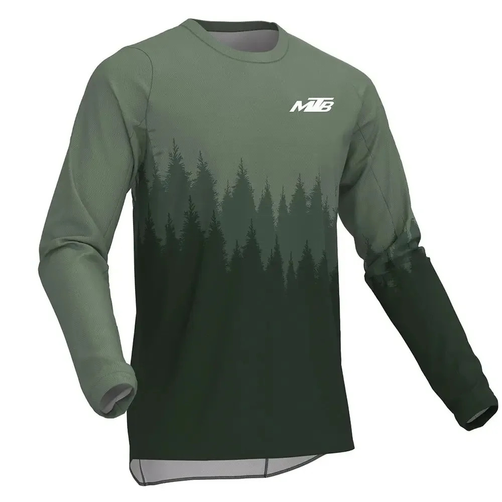 2026 MEN’S LOOSE FIT LONG SLEEVE T SHIRT FOR MTB CYCLING, MOUNTAIN BIKE OFFROAD