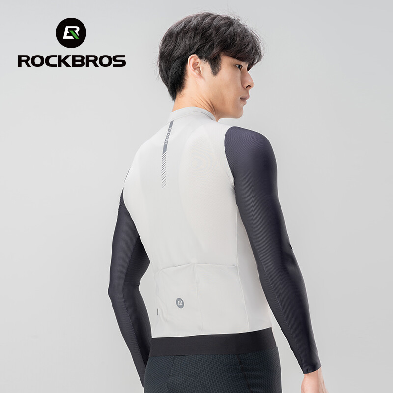 ROCKBROS Cycling Jersey Summer MTB Road Breathable Comfort Racing Bicycle Shirt