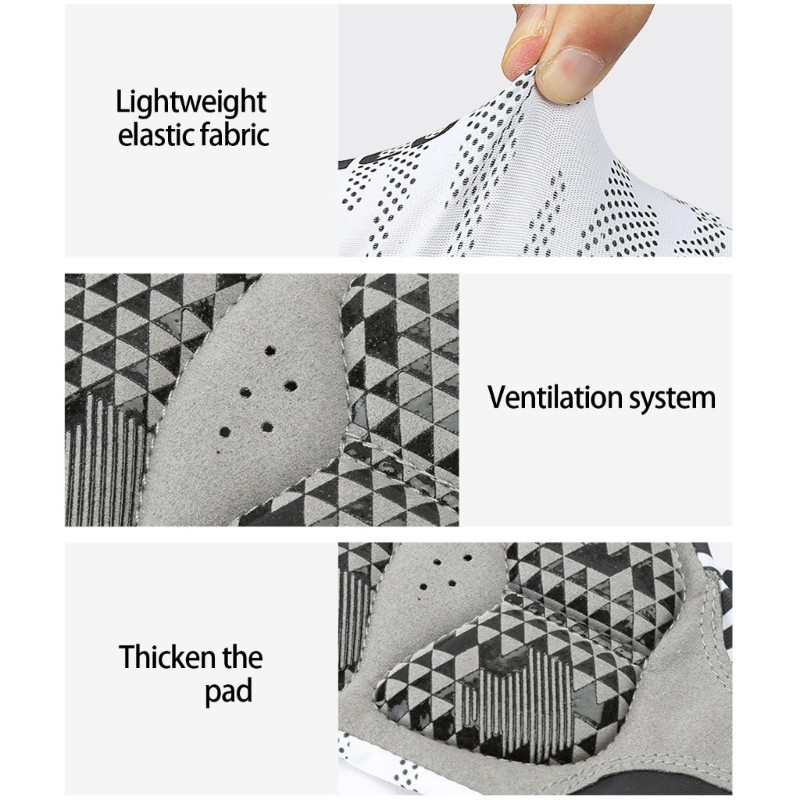 Outdoor Cycling Gloves Breathable Meshes and Back Shock Proof For Long Biking