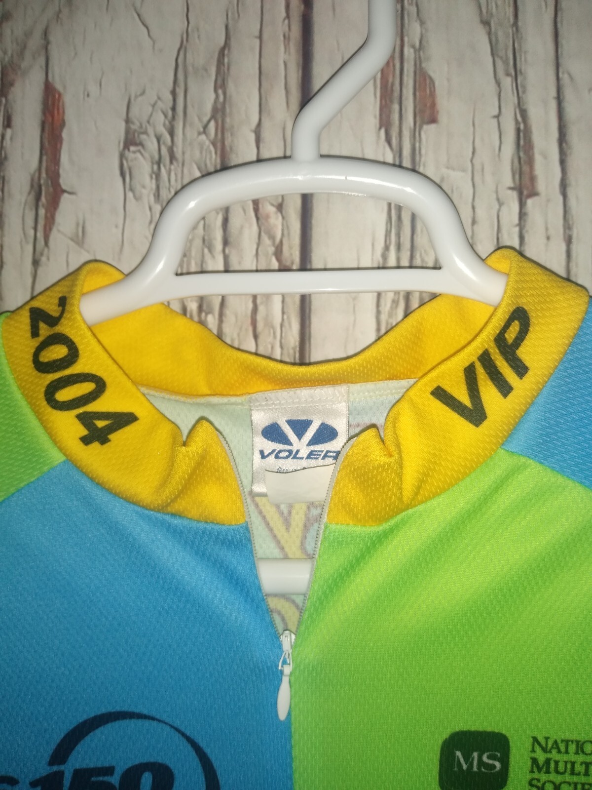 Bike MS: City To Shore MS 150 Bike Tour Voler Unisex Cycling Jersey Size Large